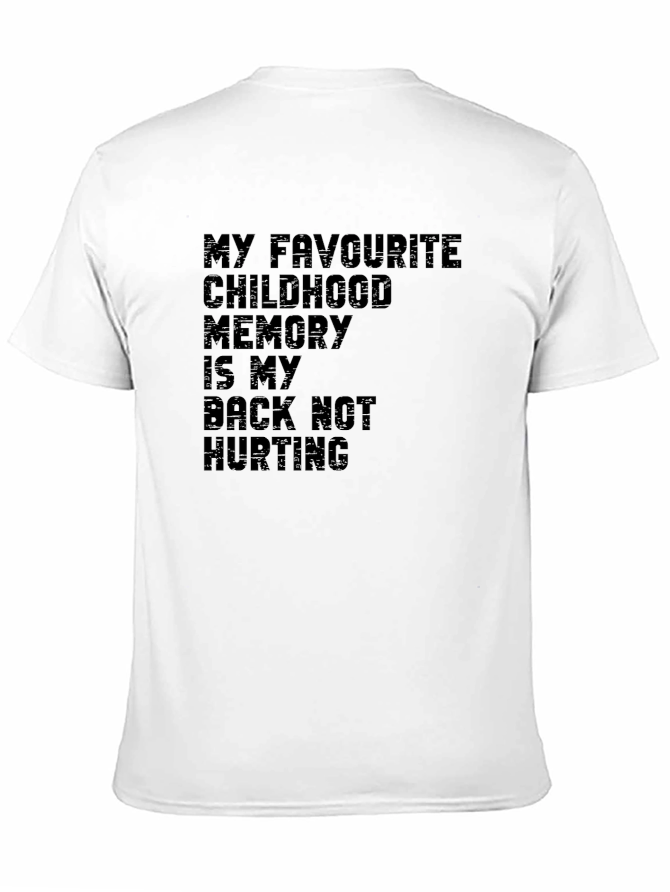 Funny Back Not Hurting Graphic Tee