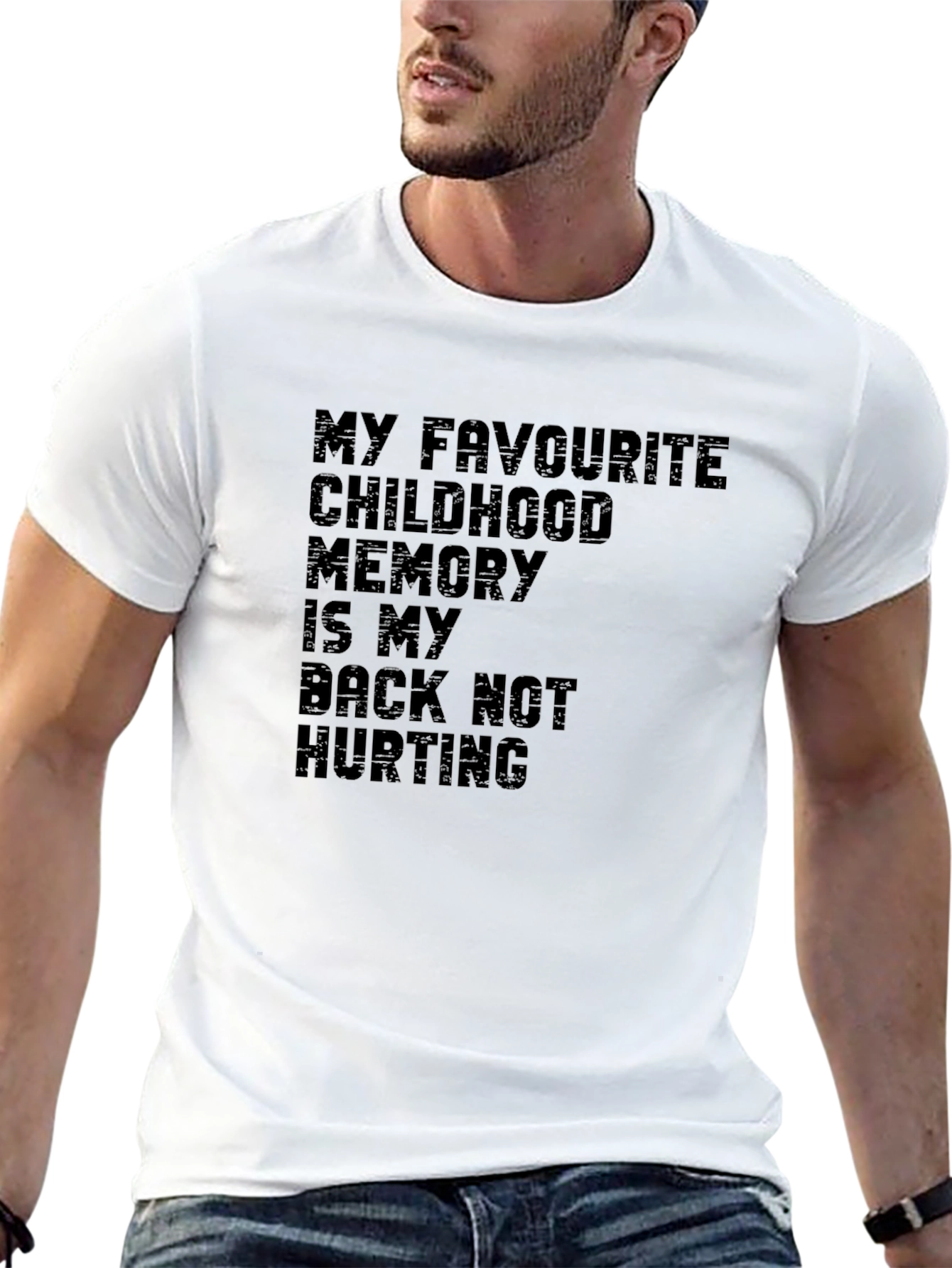Funny Back Not Hurting Graphic Tee