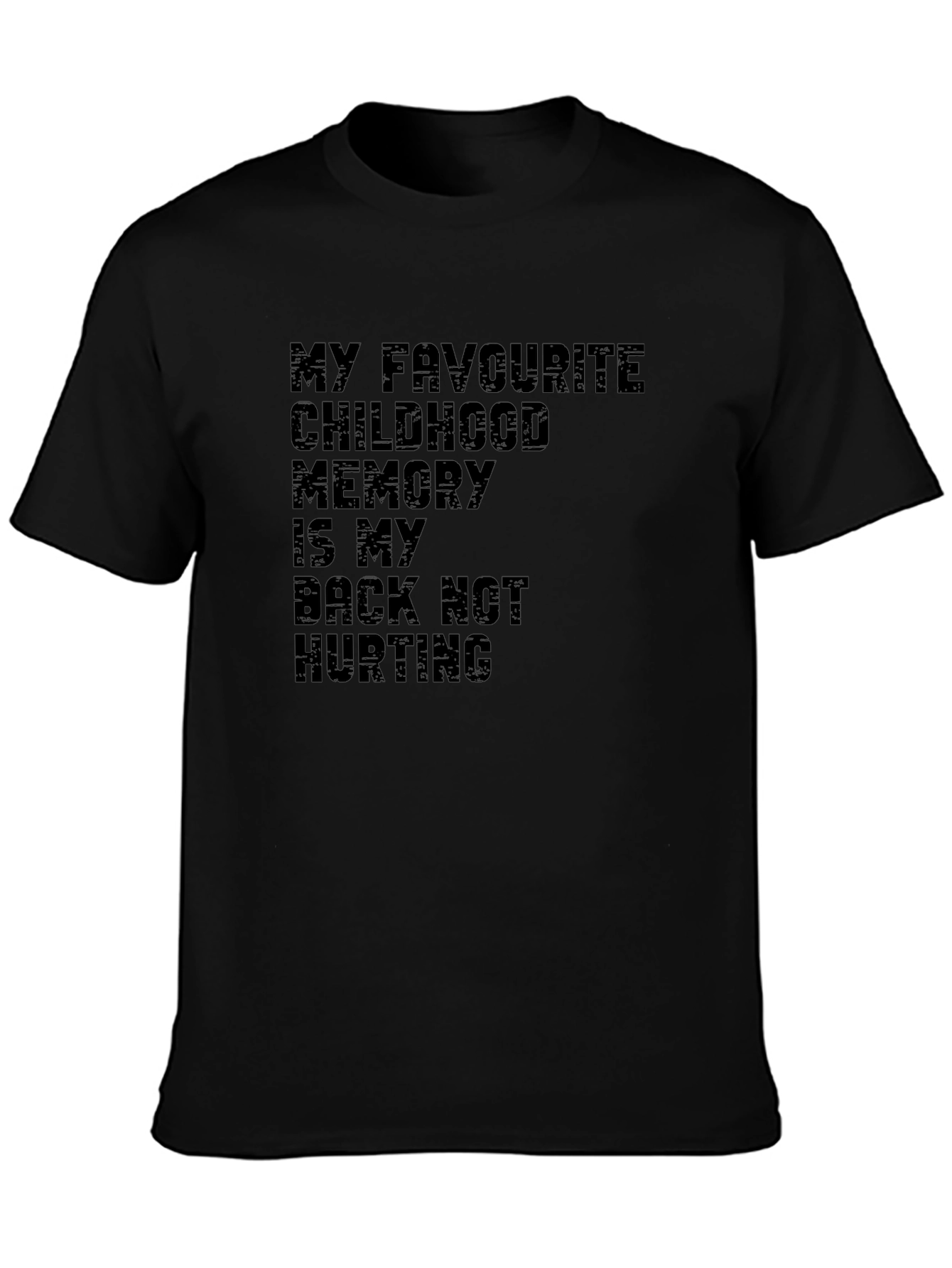 Funny Back Not Hurting Graphic Tee