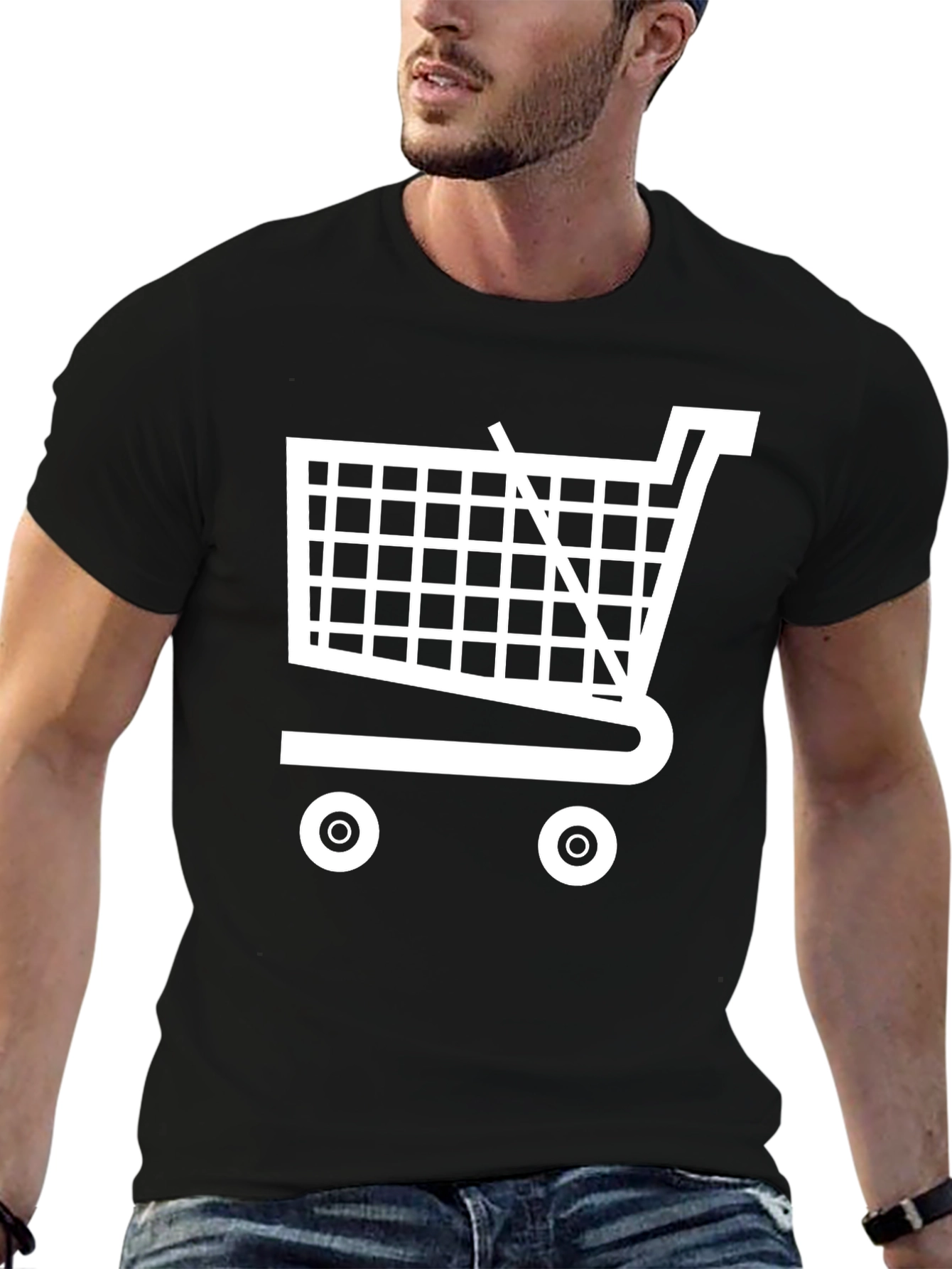 Shopping Cart Graphic T-Shirt