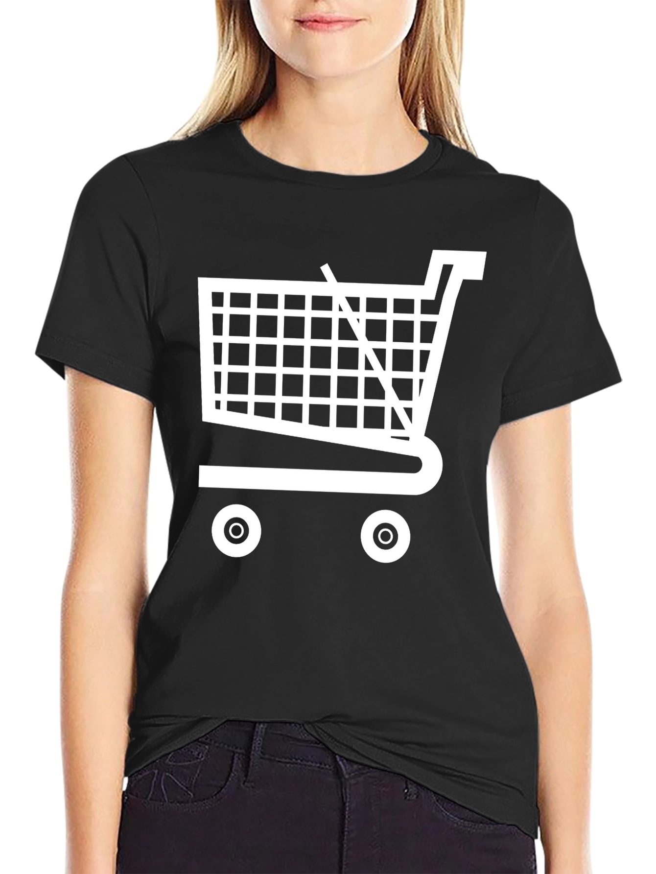 Shopping Cart Graphic T-Shirt