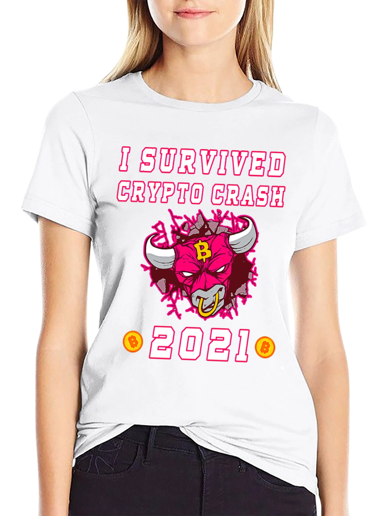 Crypto Crash Survivor 2021 T-Shirt