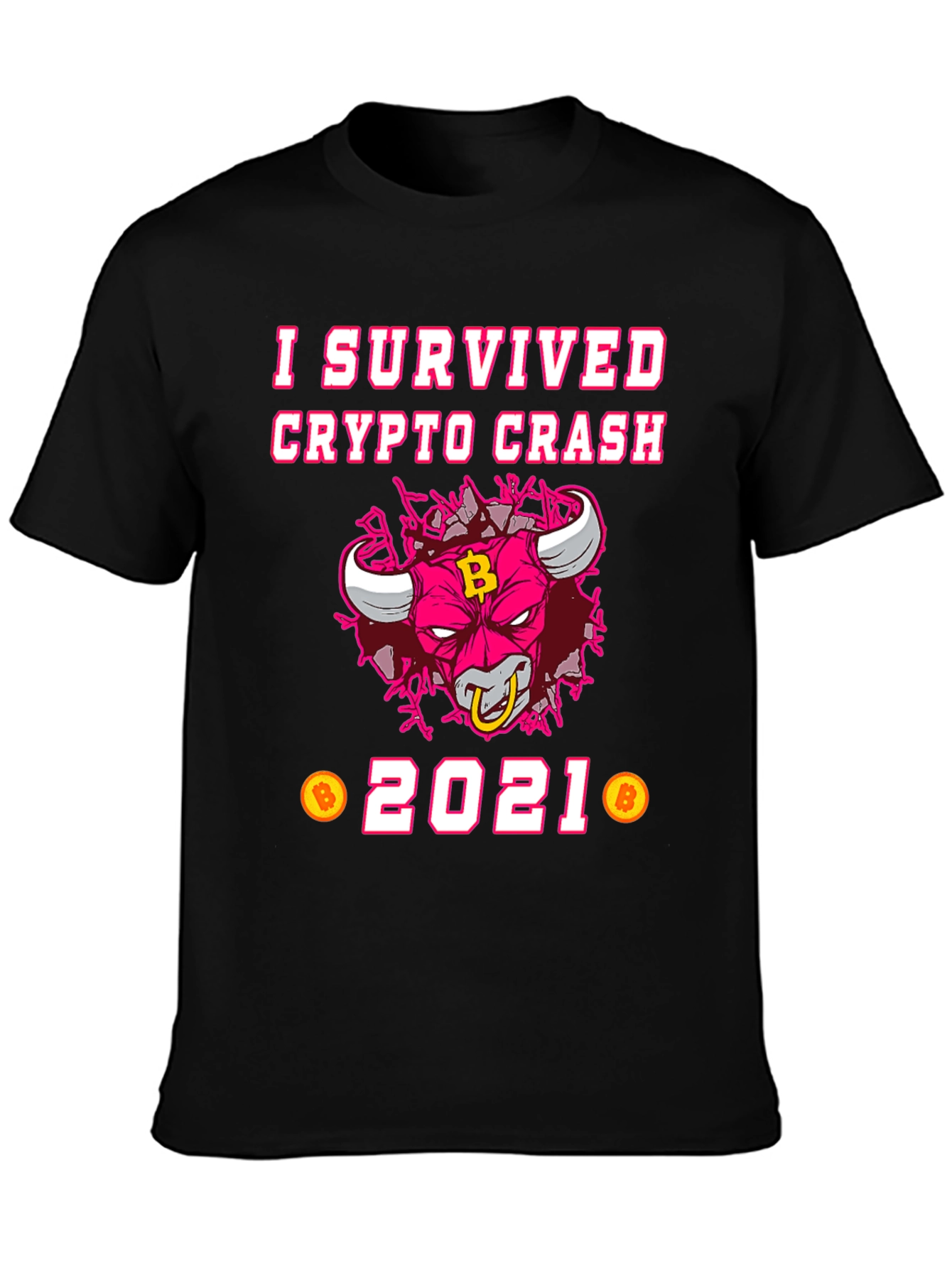 Crypto Crash Survivor 2021 T-Shirt