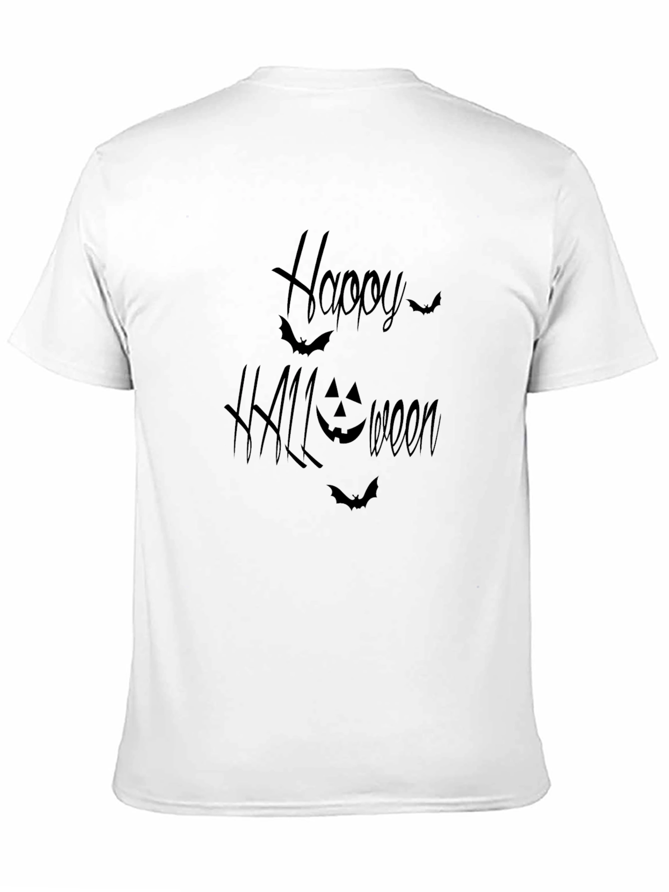 Happy Halloween T-Shirt Bat Graphic Tee
