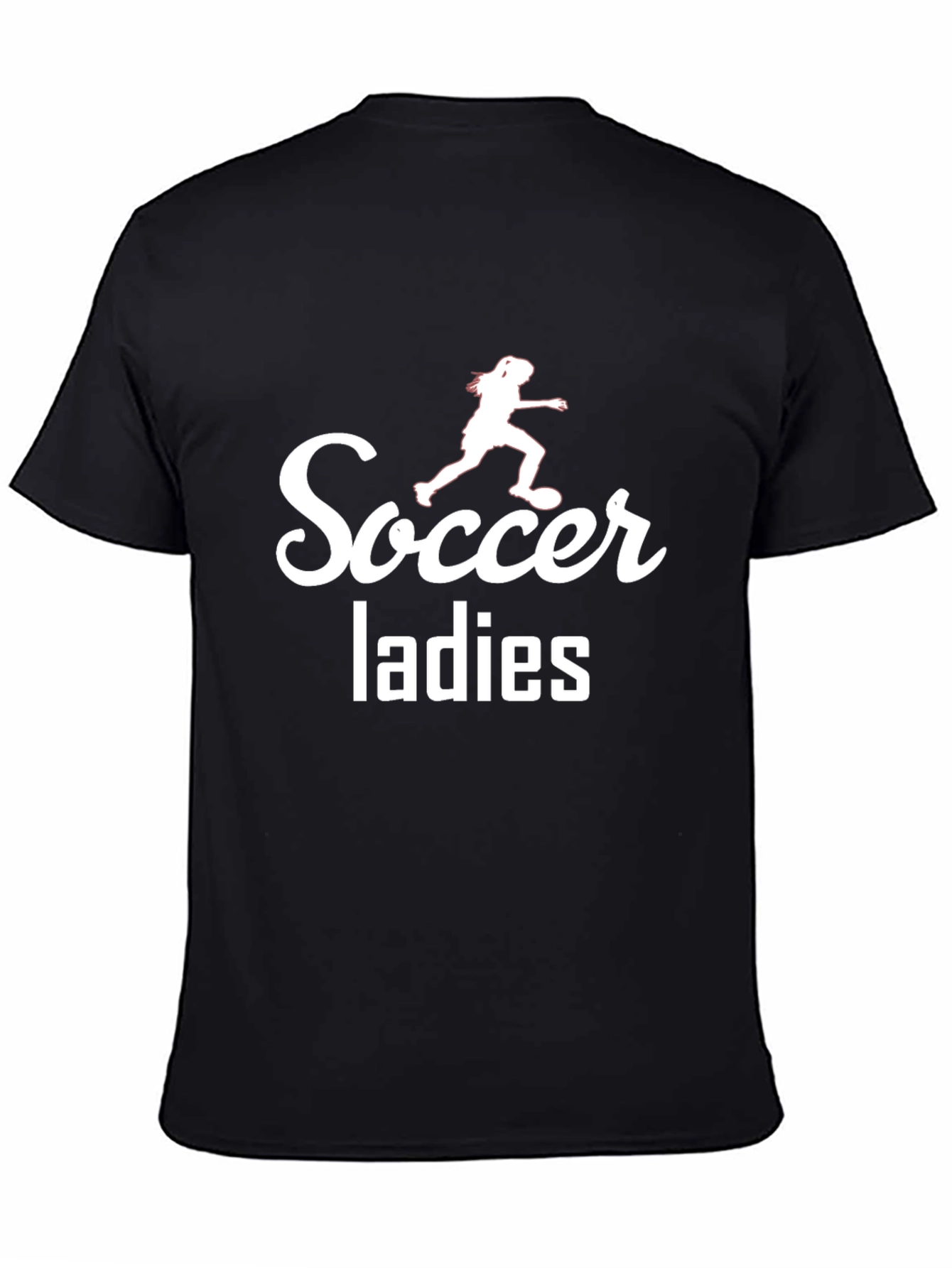 Soccer Ladies Graphic T-Shirt