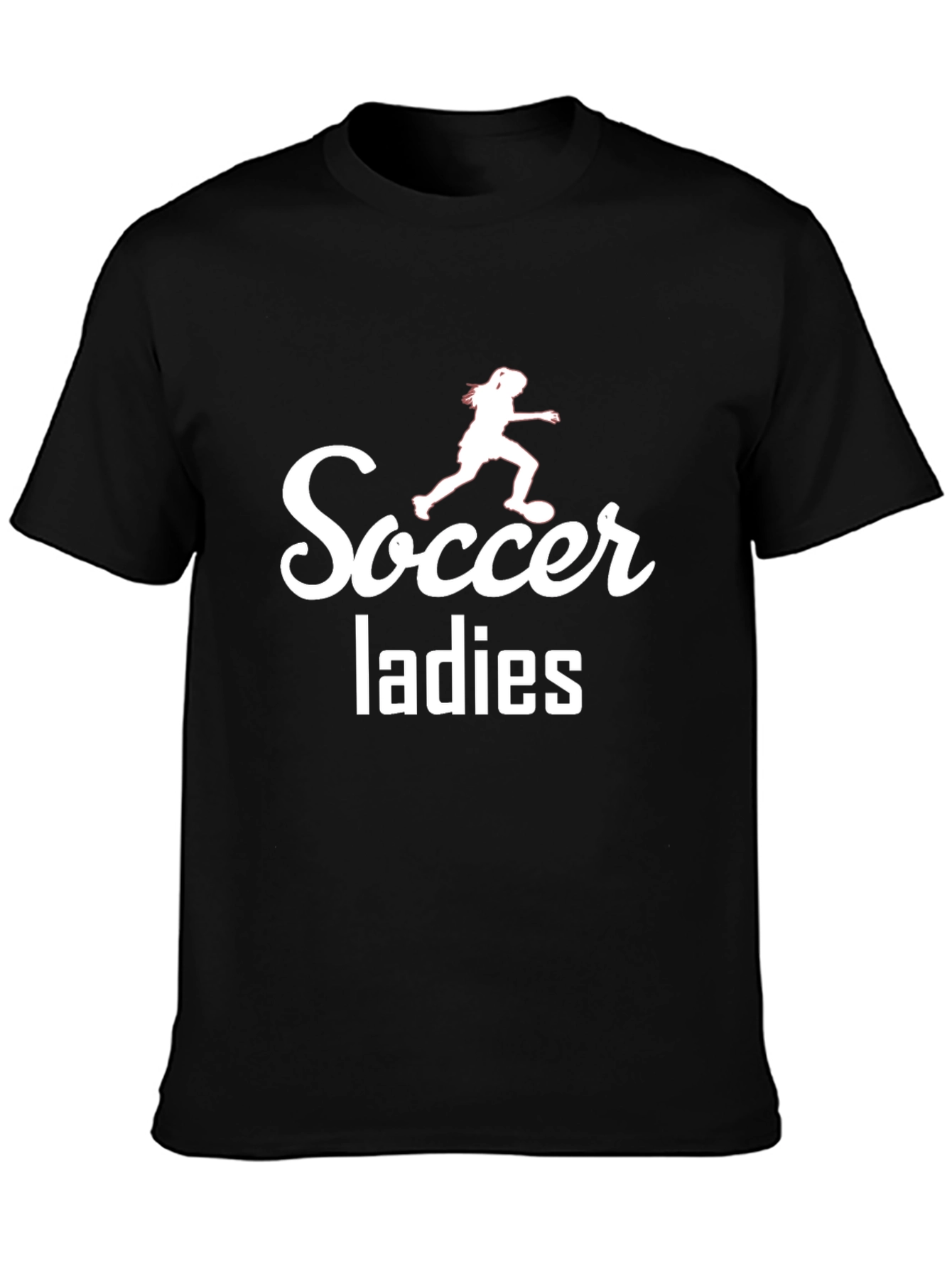 Soccer Ladies Graphic T-Shirt
