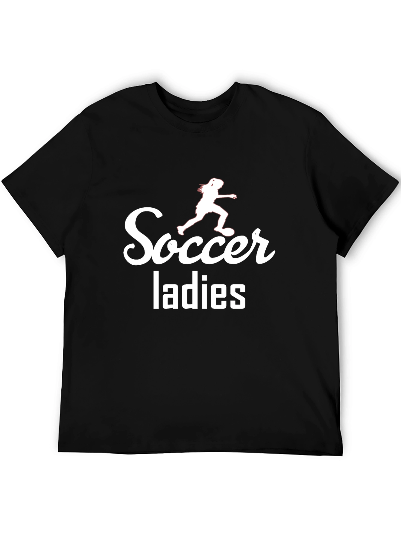 Soccer Ladies Graphic T-Shirt