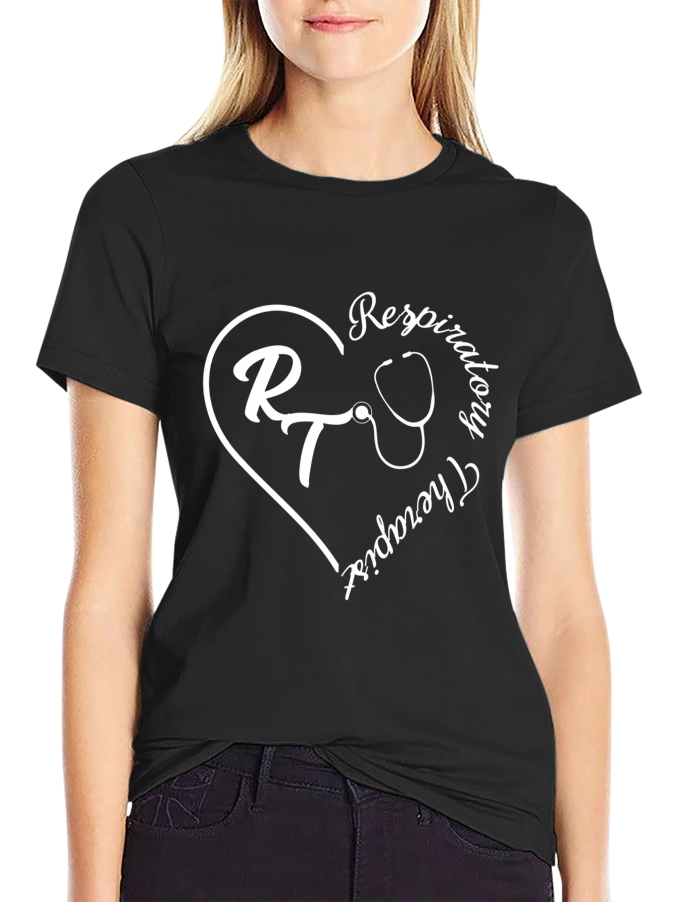 Respiratory Therapist Heartbeat T-Shirt