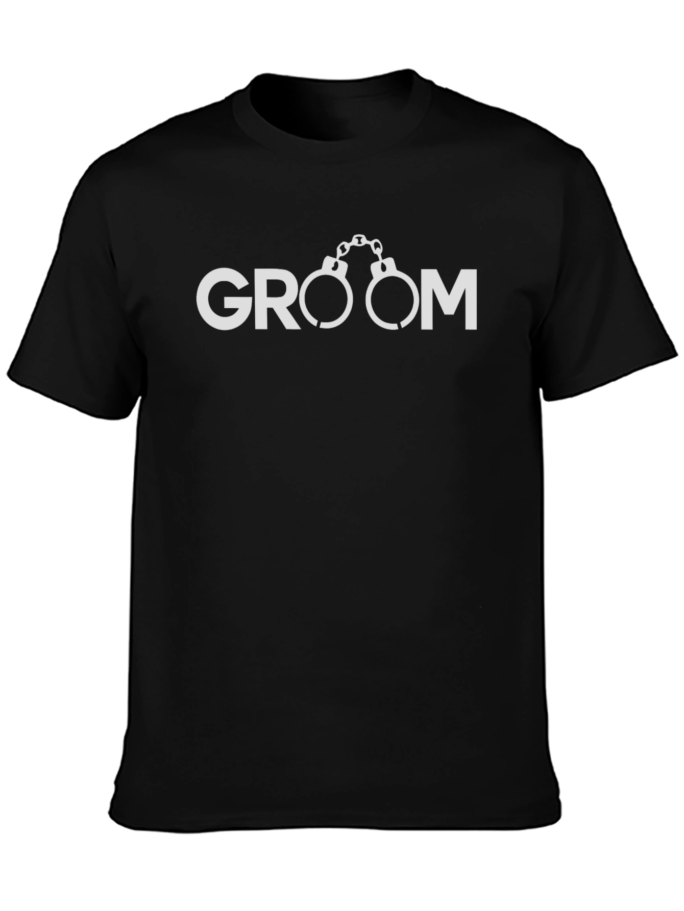 Groom Handcuffs T-Shirt - Bachelor Party Tee