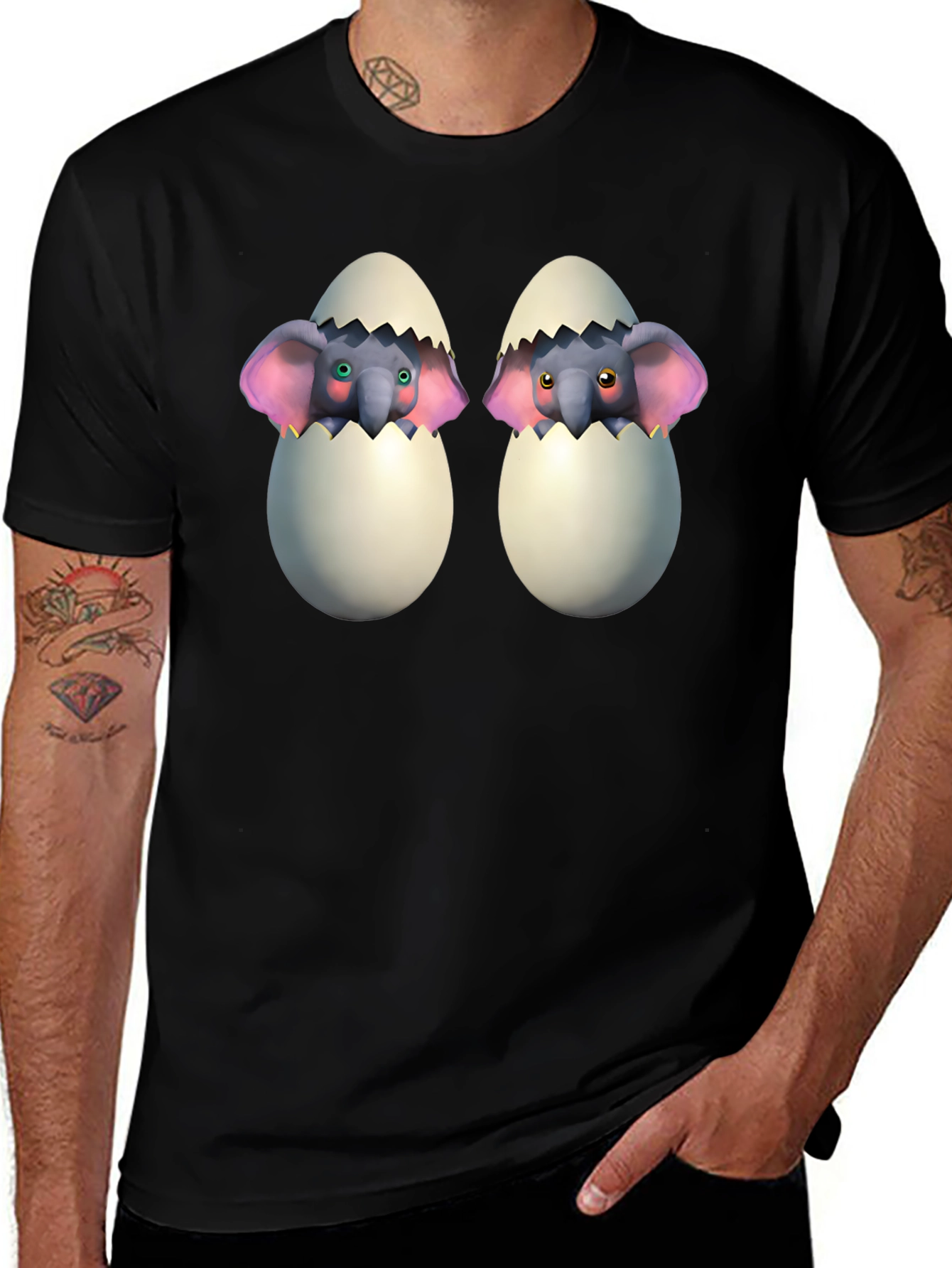 Easter Elephant Egg T-Shirt