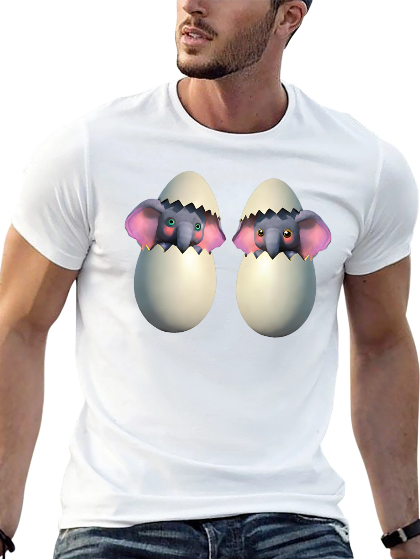 Easter Elephant Egg T-Shirt