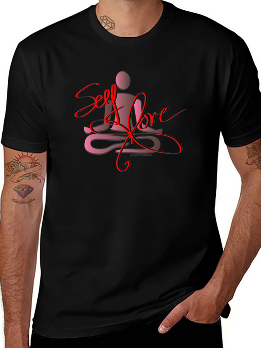 Self Love Meditation Black T-Shirt