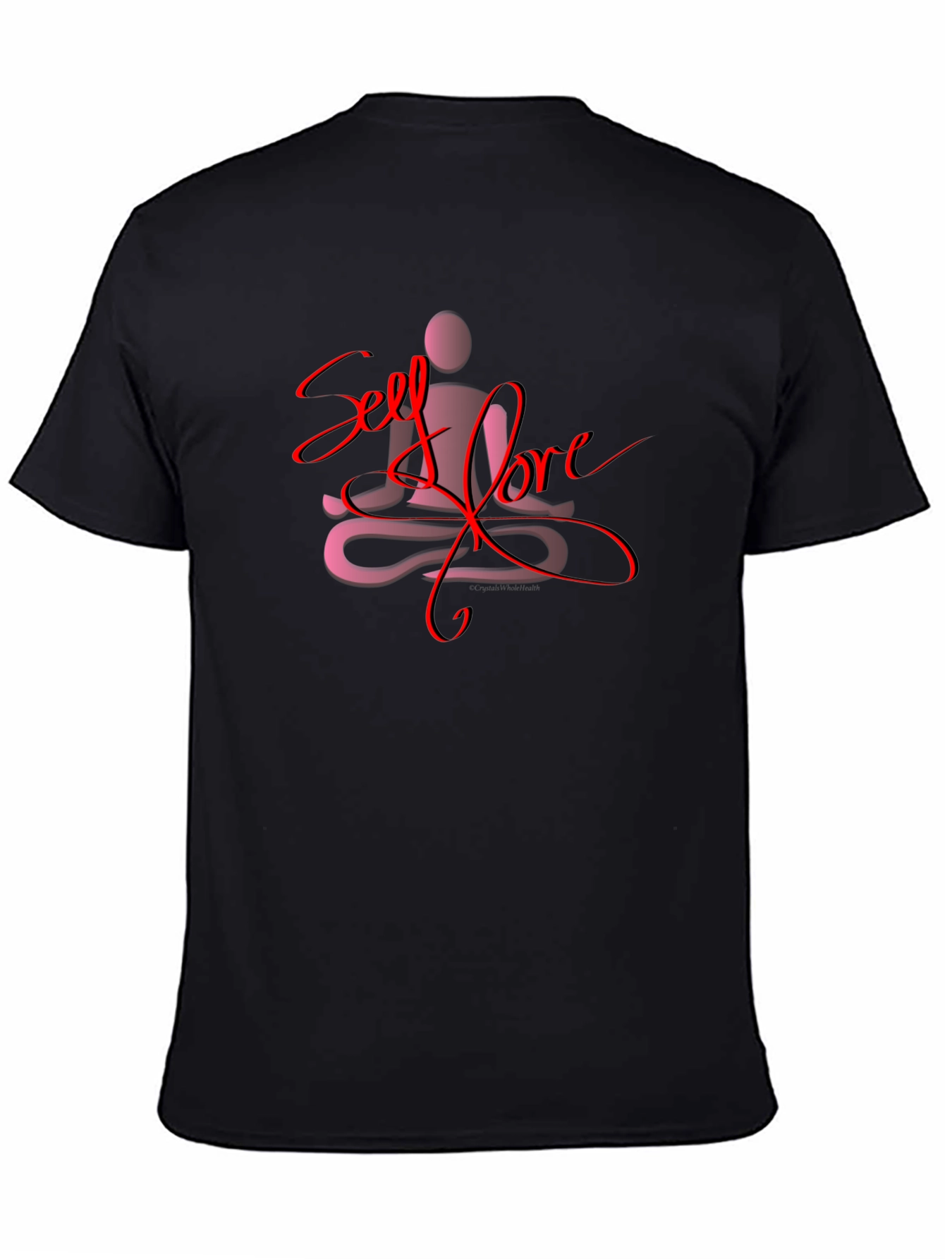 Self Love Meditation Black T-Shirt