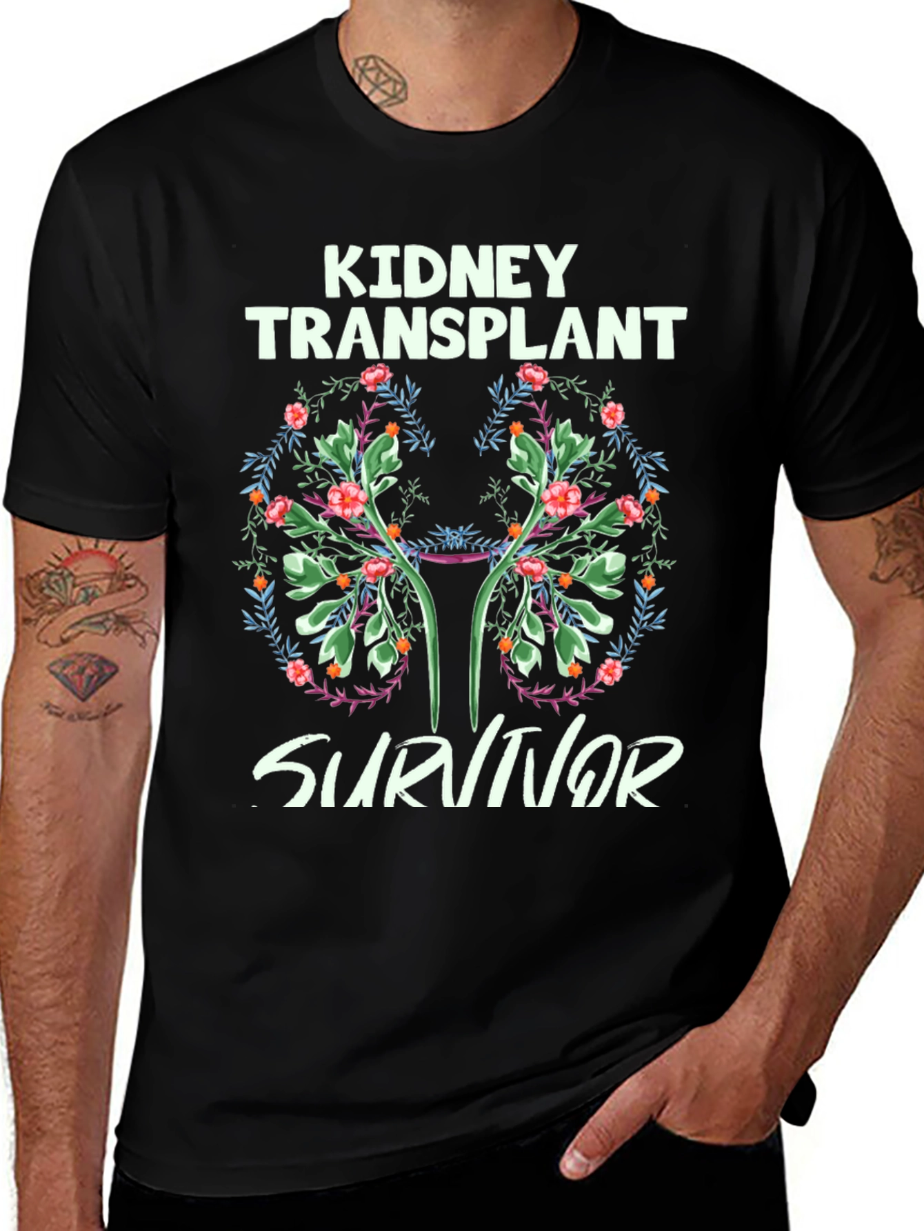 Kidney Transplant Survivor Graphic Tee