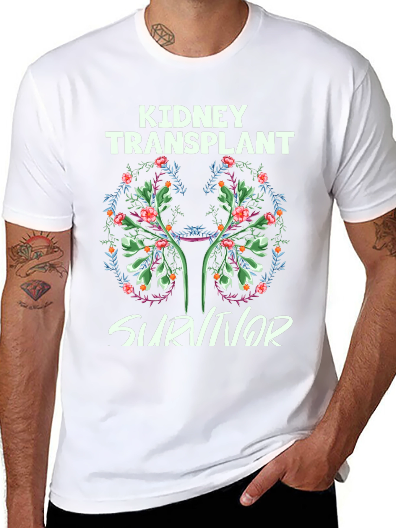 Kidney Transplant Survivor Graphic Tee