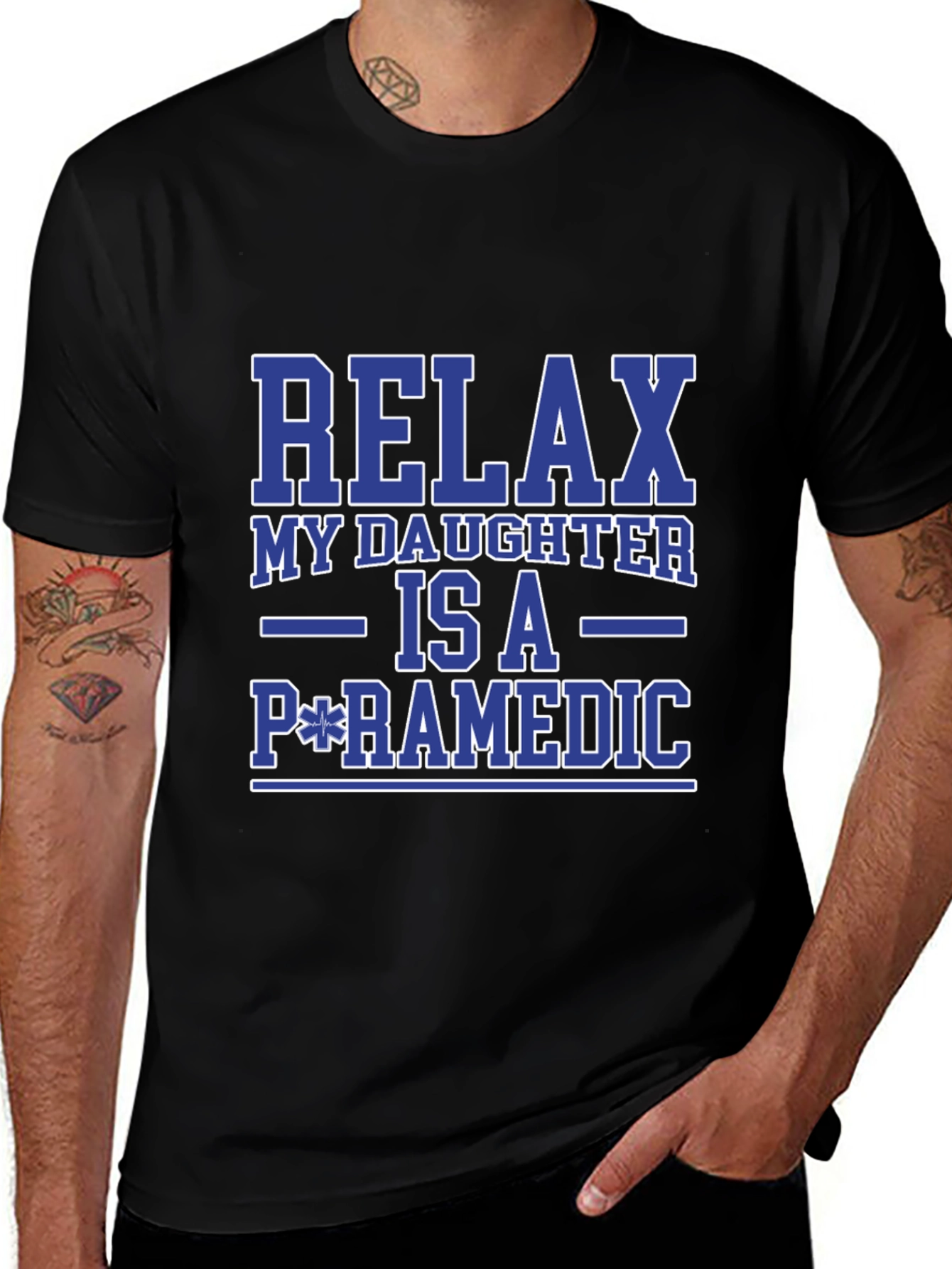 Relax My Daughter is a Paramedic T-Shirt