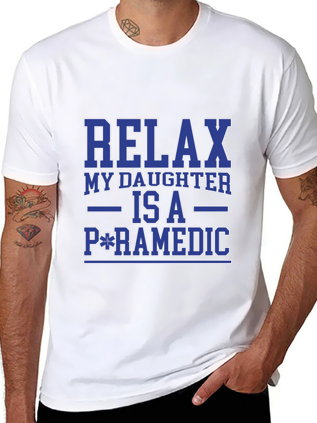 Relax My Daughter is a Paramedic T-Shirt