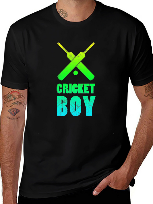 Cricket Boy Graphic Tee
