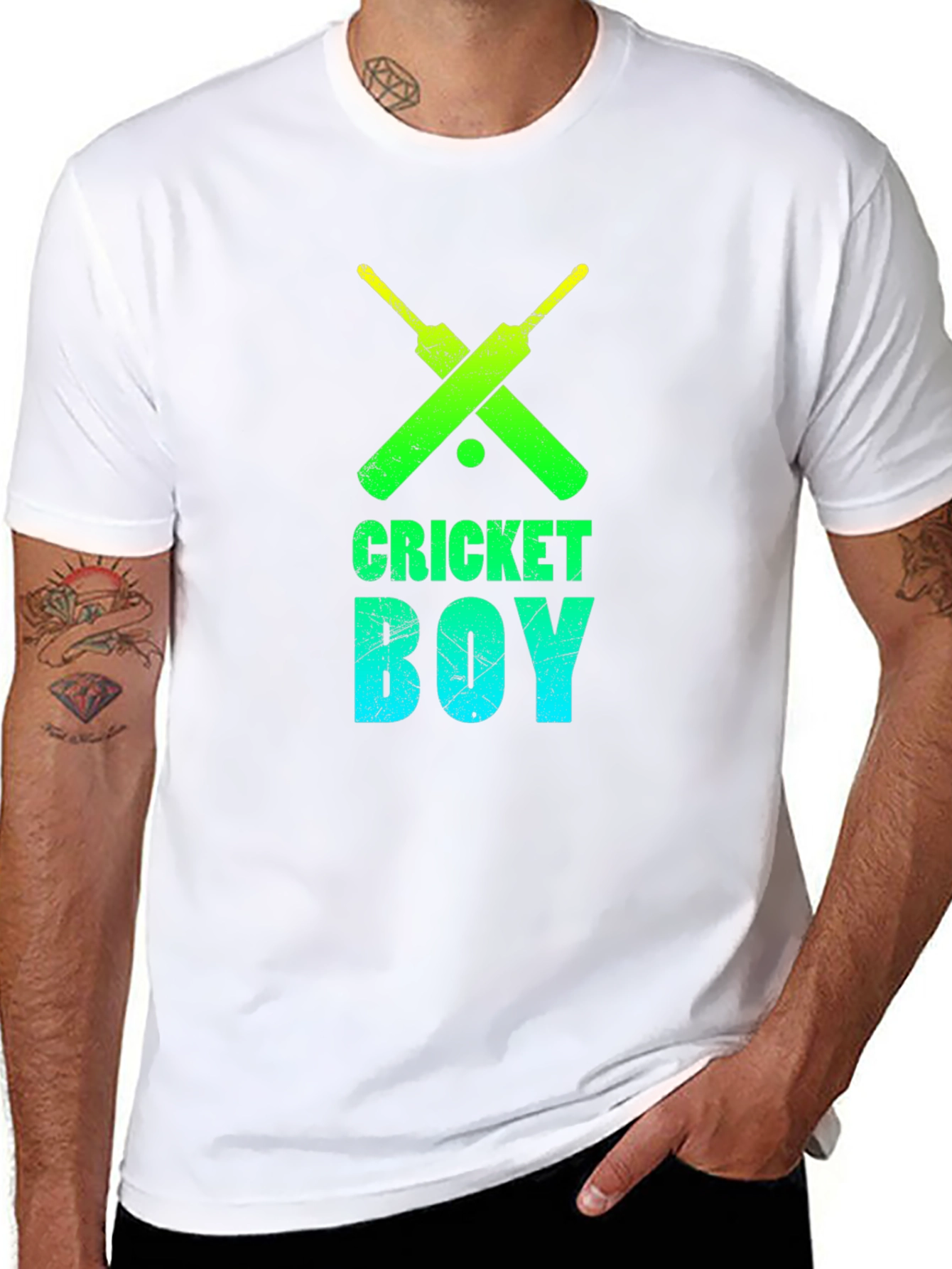 Cricket Boy Graphic Tee