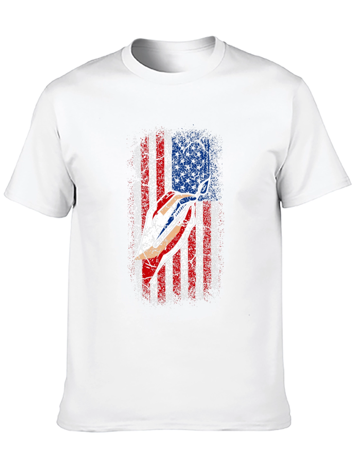 American Flag Barber T-Shirt