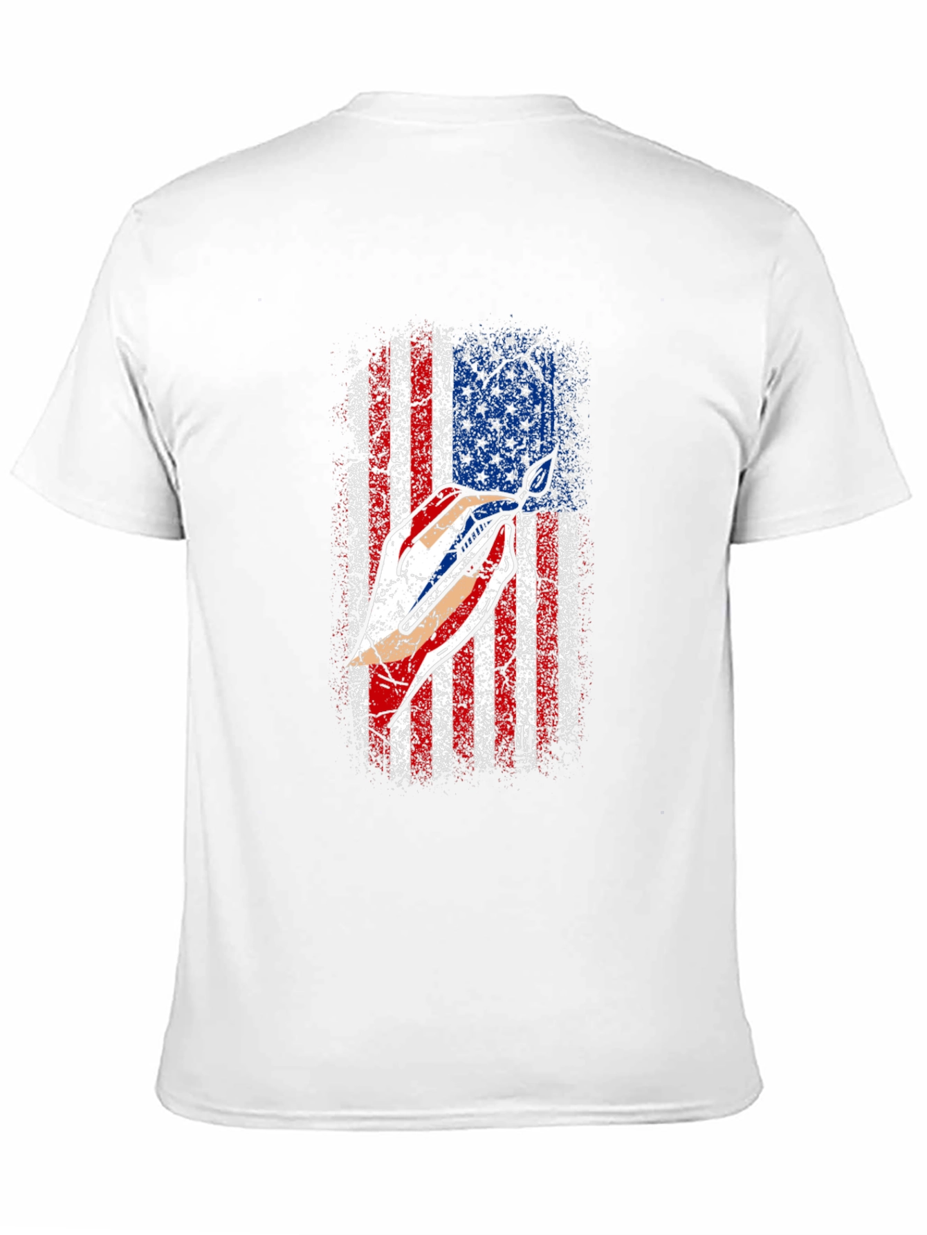 American Flag Barber T-Shirt