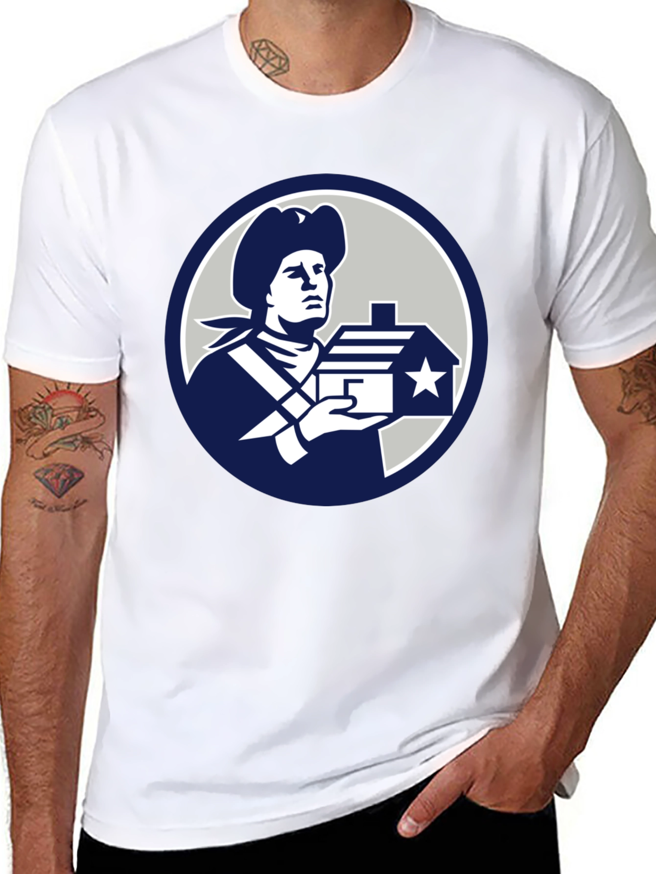Patriotic Home Provider T-Shirt