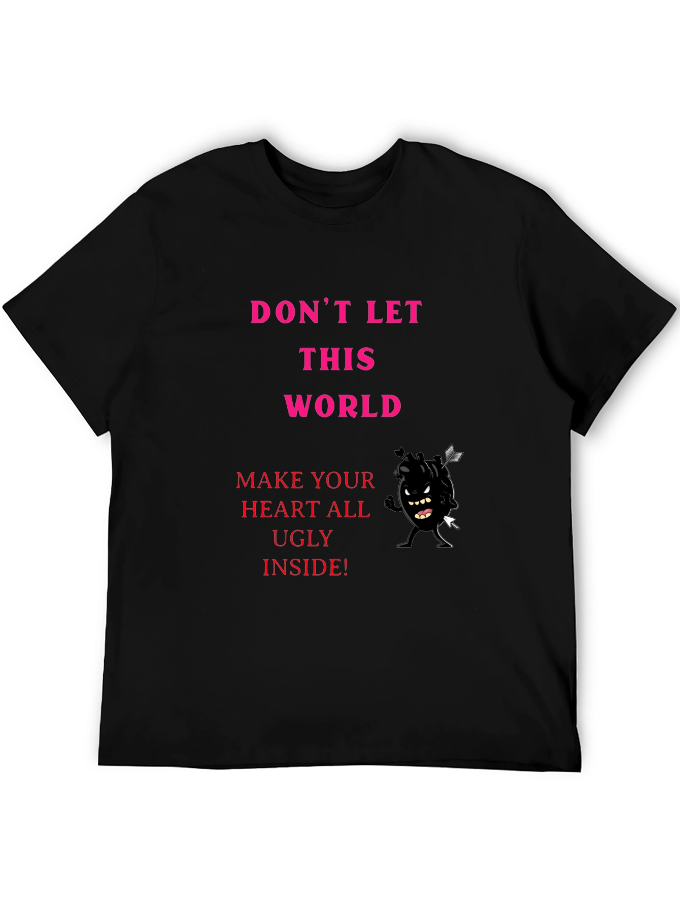 Ugly Heart Graphic Tee - Express Yourself!