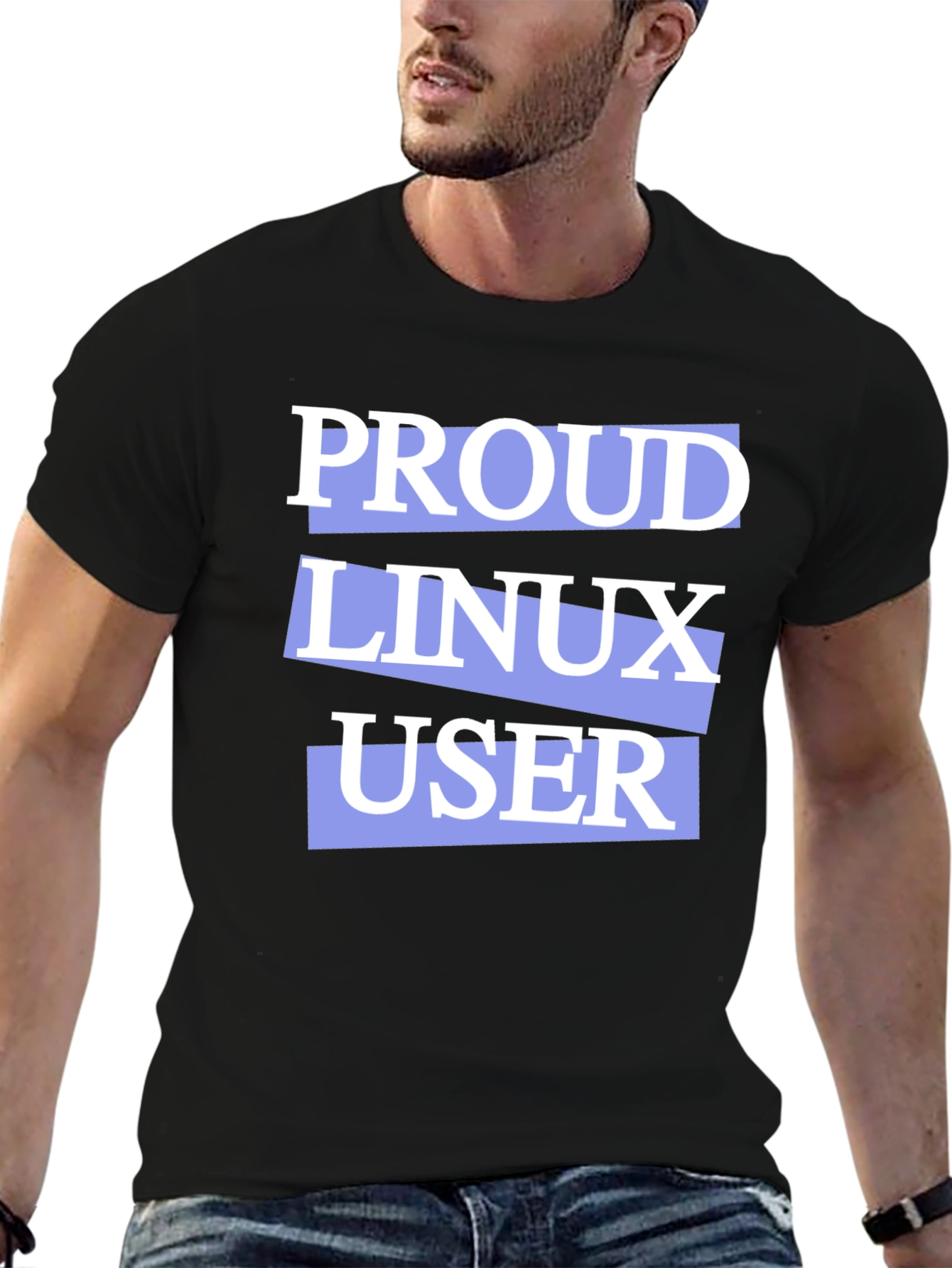 Proud Linux User Graphic Tee - Geek Pride T-Shirt
