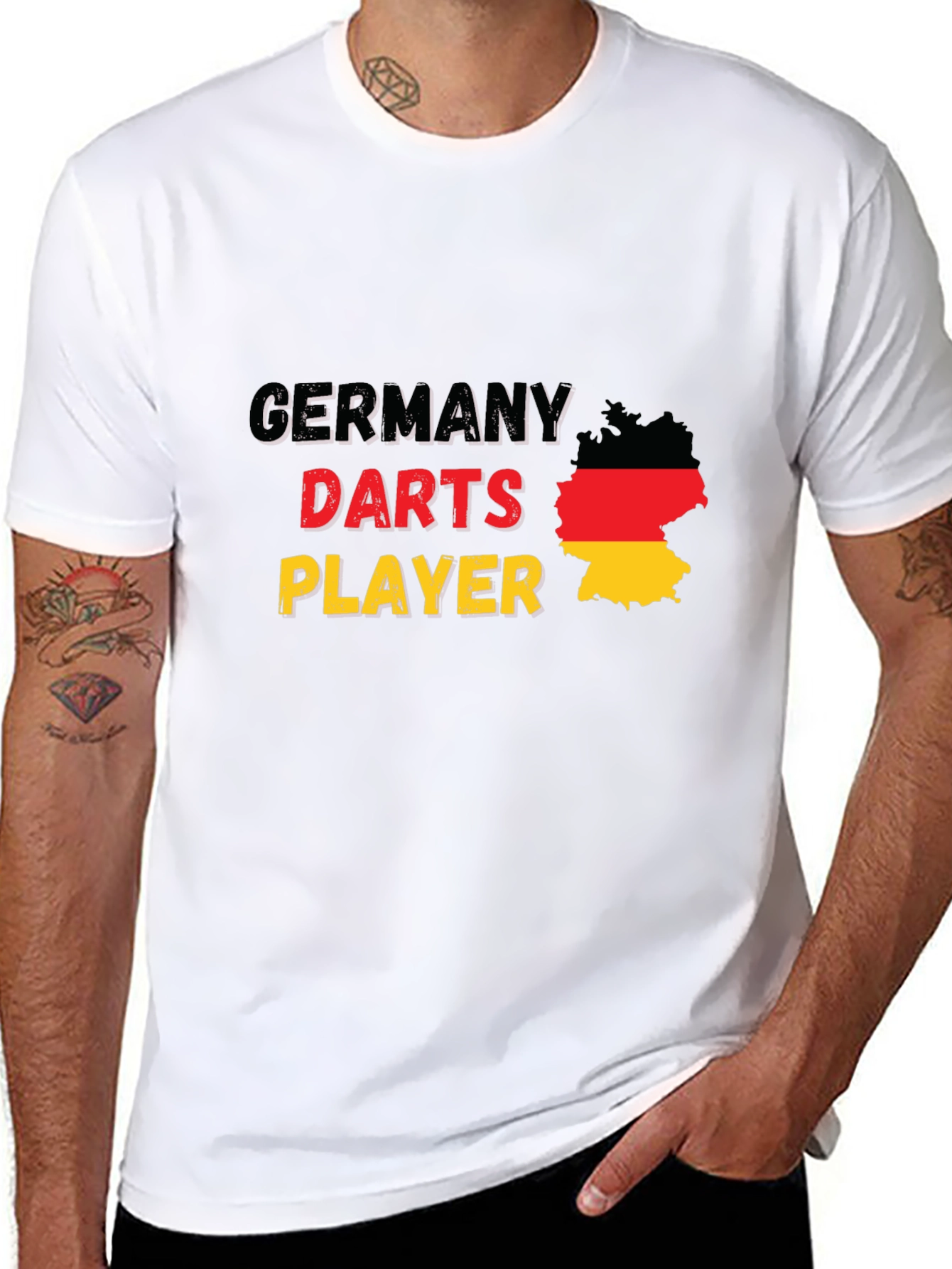 Germany Darts Player Graphic T-Shirt