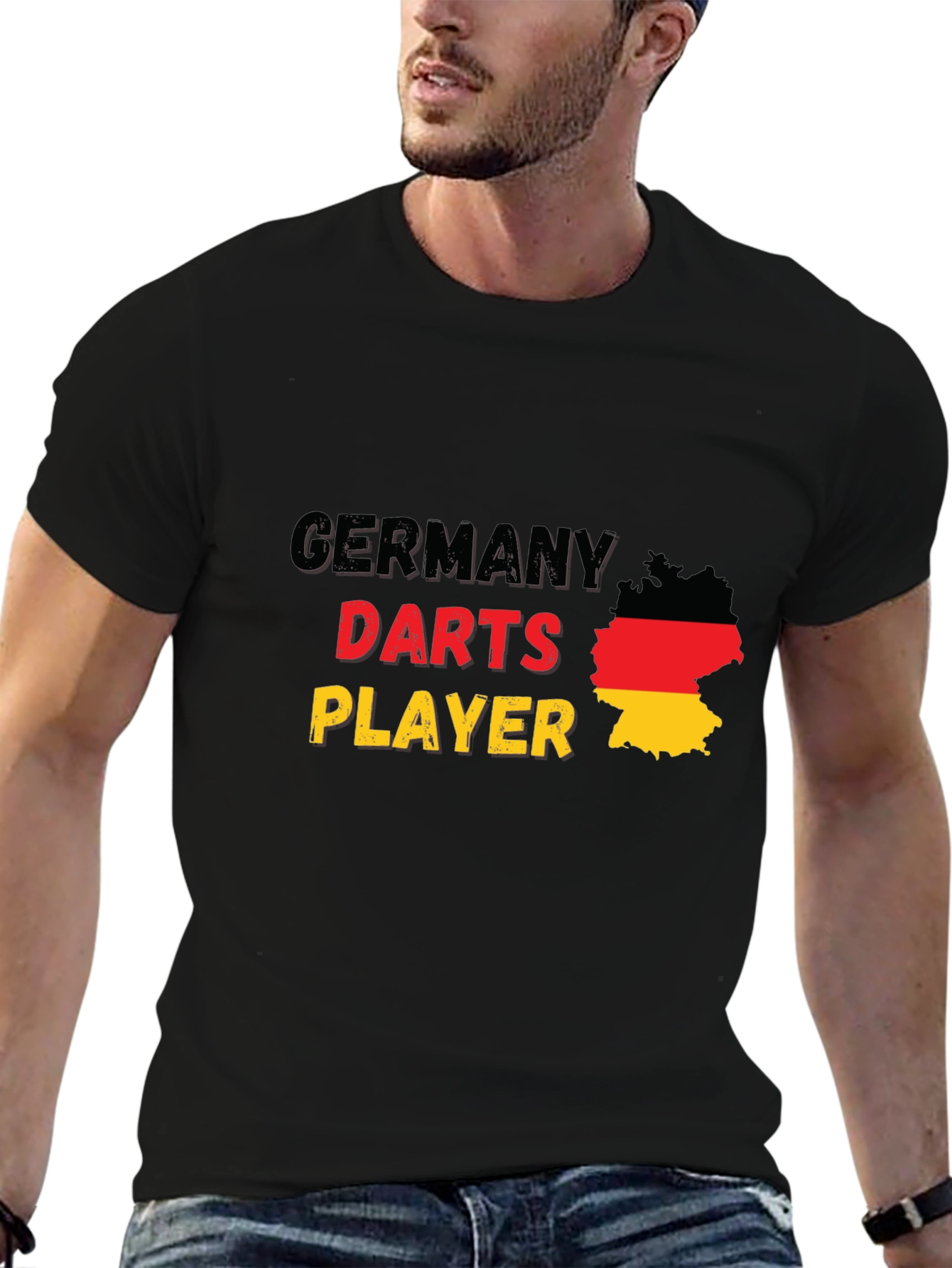 Germany Darts Player Graphic T-Shirt