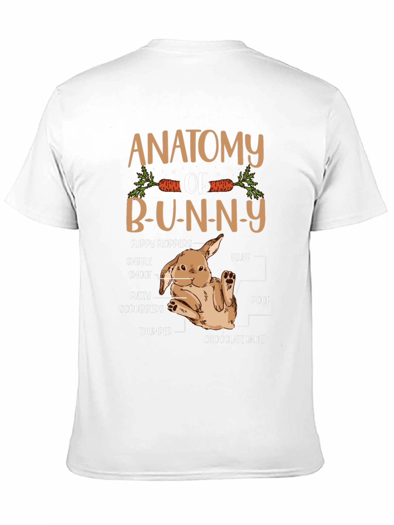 Anatomy of a Bunny T-Shirt - Easter
