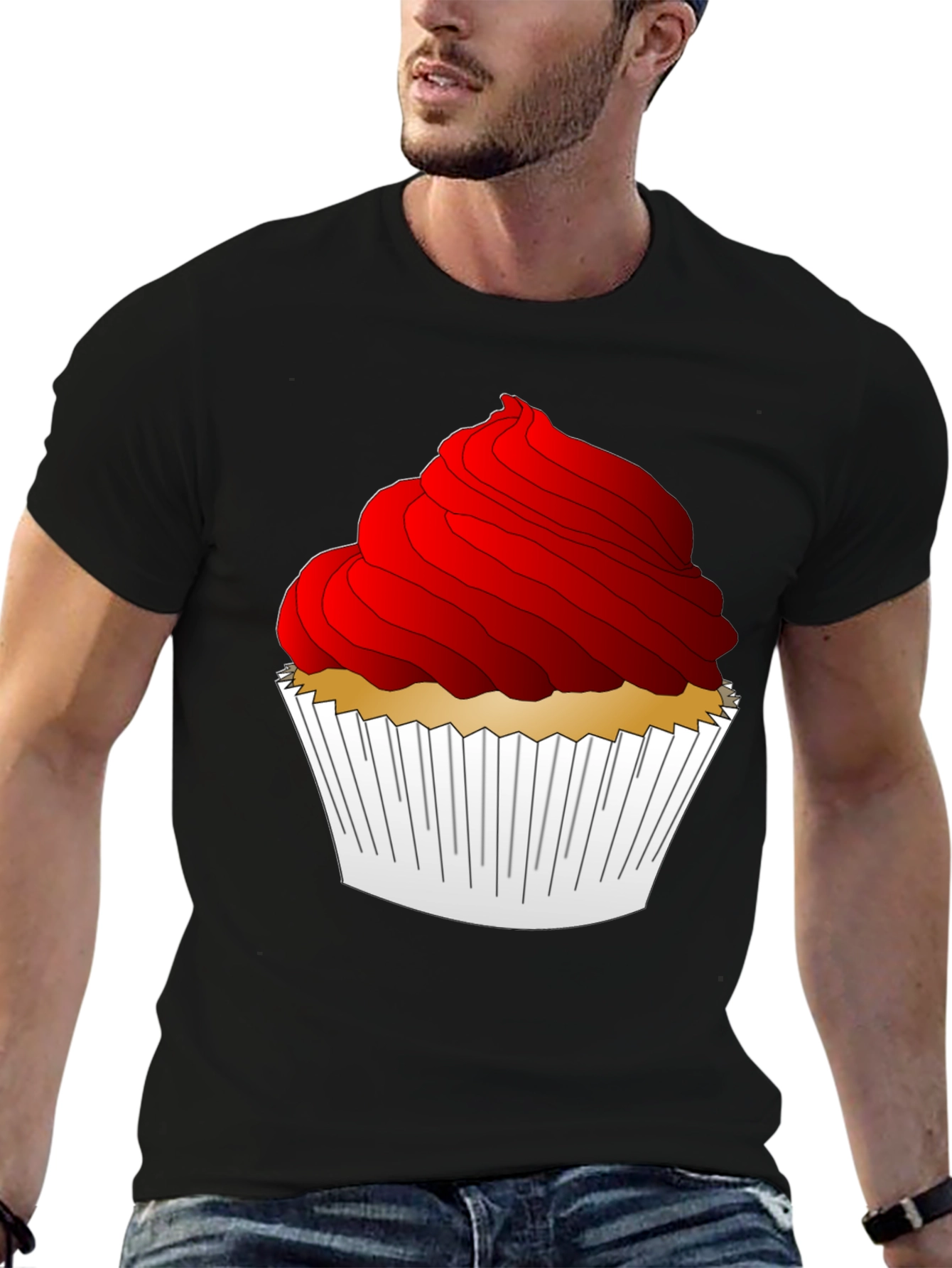 Cupcake Graphic Tee - Sweet Tooth T-Shirt