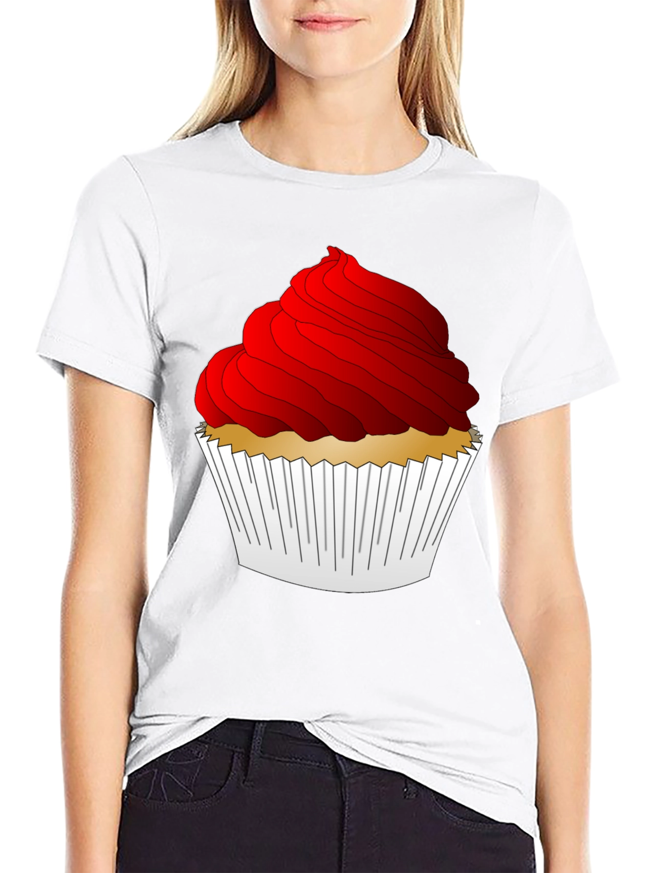 Cupcake Graphic Tee - Sweet Tooth T-Shirt