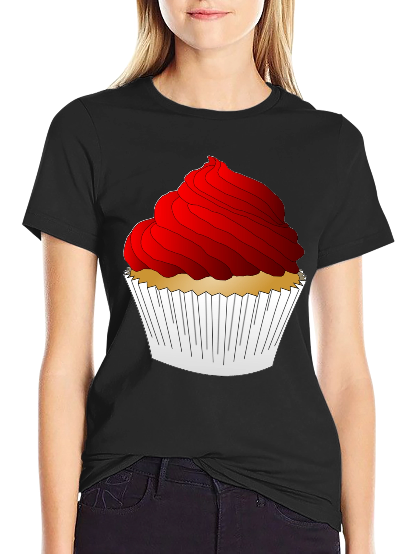 Cupcake Graphic Tee - Sweet Tooth T-Shirt