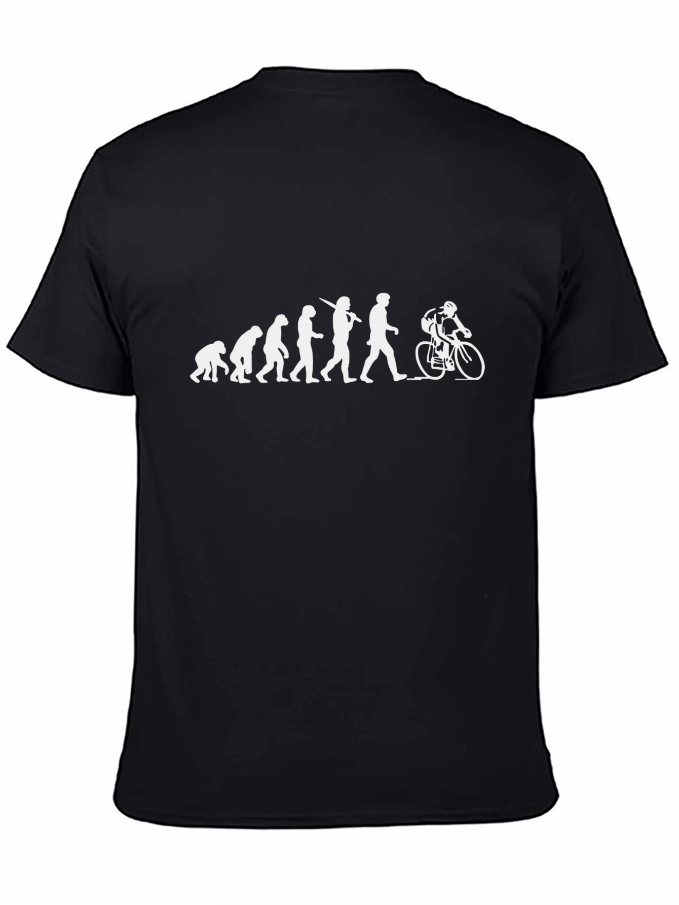 Evolution of Cyclist Graphic Tee