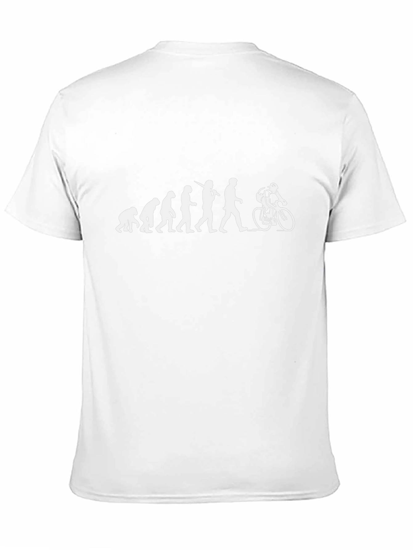 Evolution of Cyclist Graphic Tee