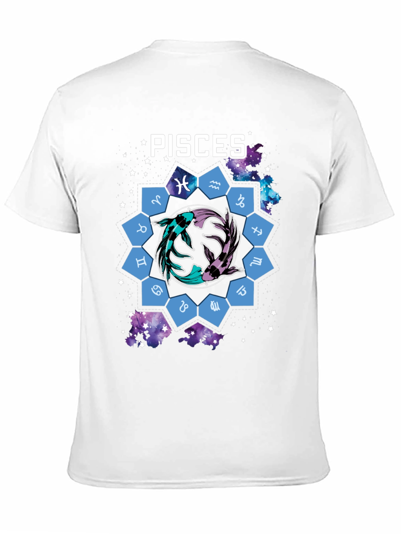 Pisces Zodiac T-Shirt - Unique Graphic Tee