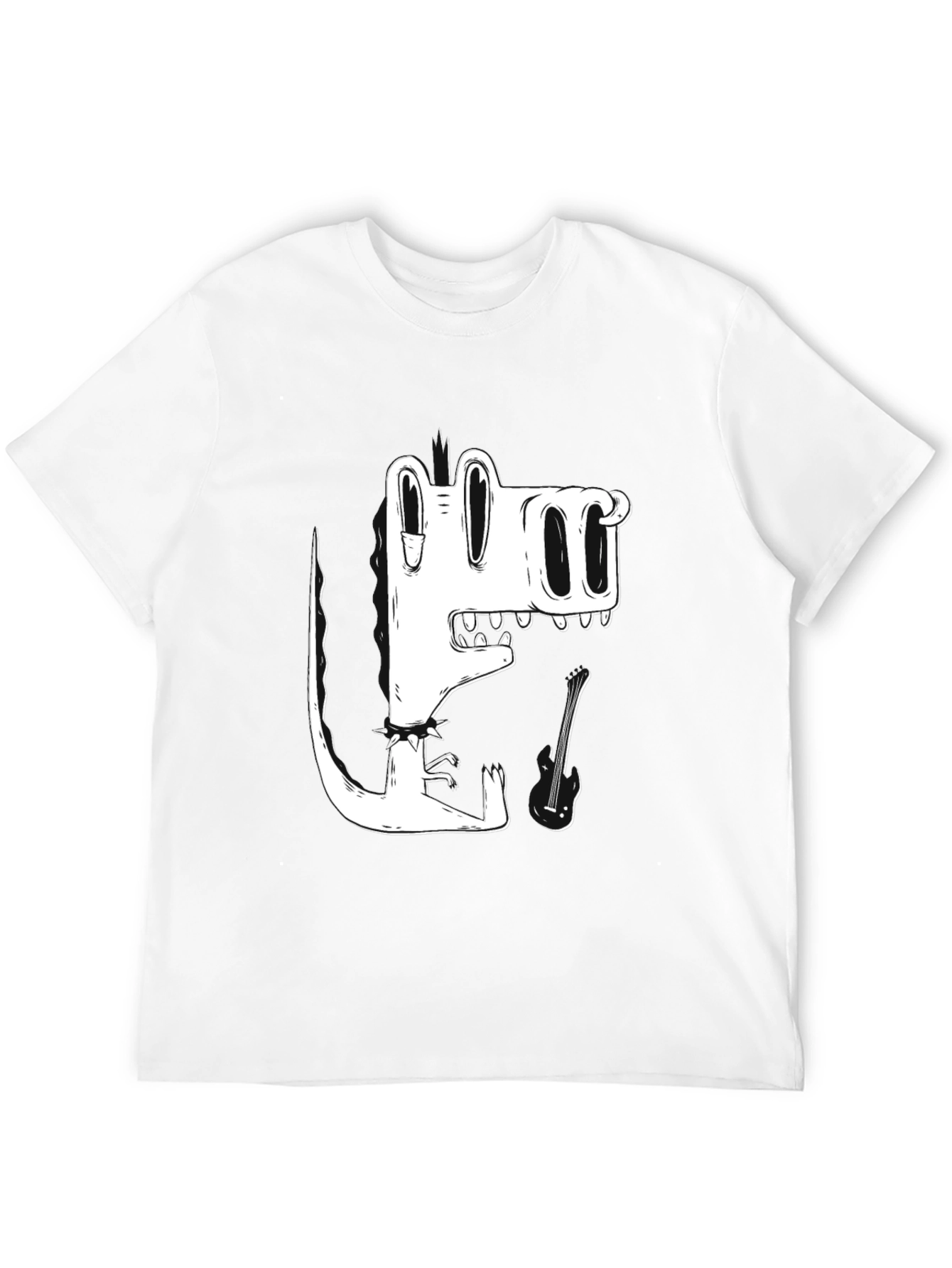 Cartoon Crocodile Graphic Tee