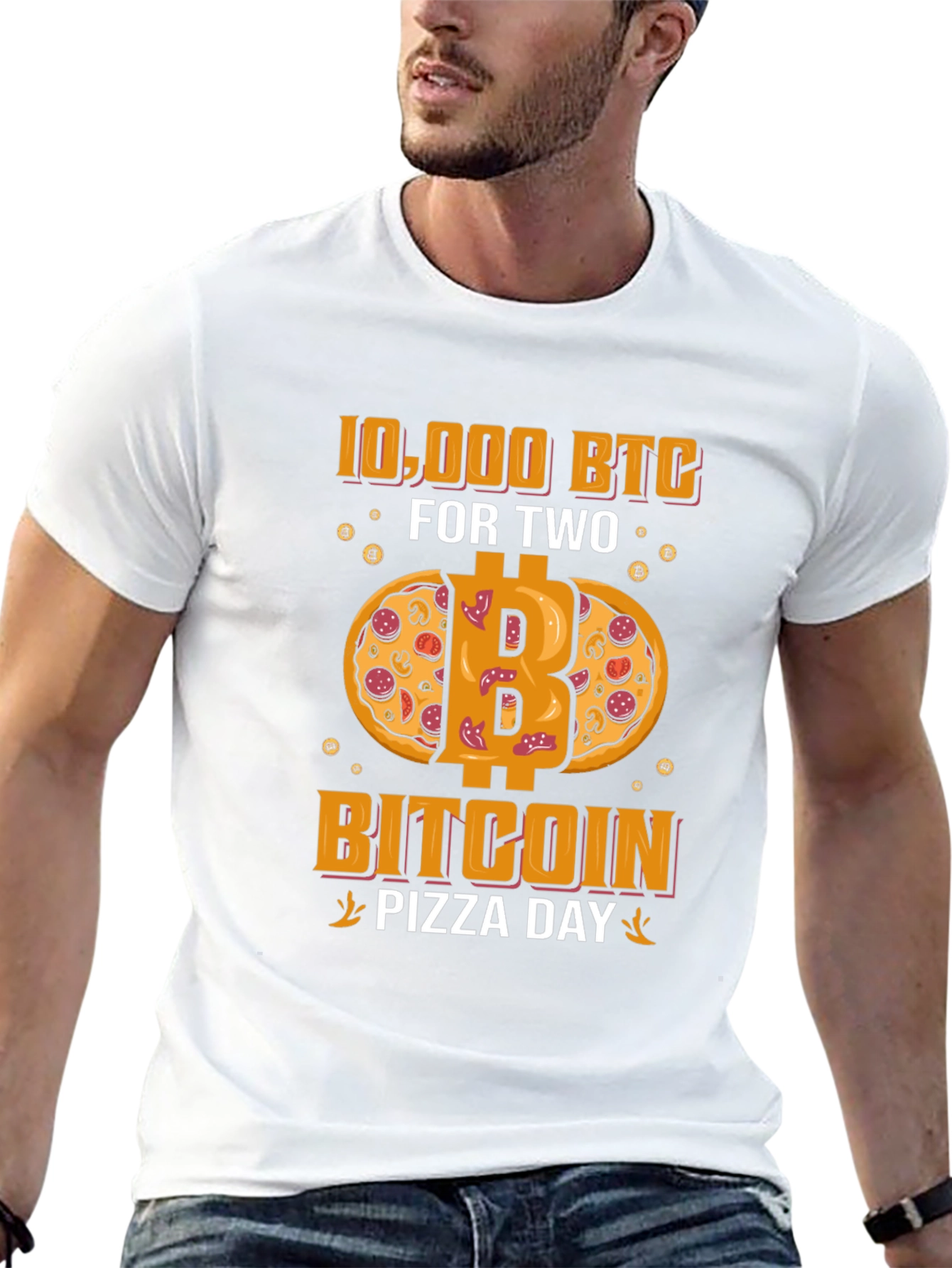 Bitcoin Pizza Day T-Shirt - Cryptocurrency Tee