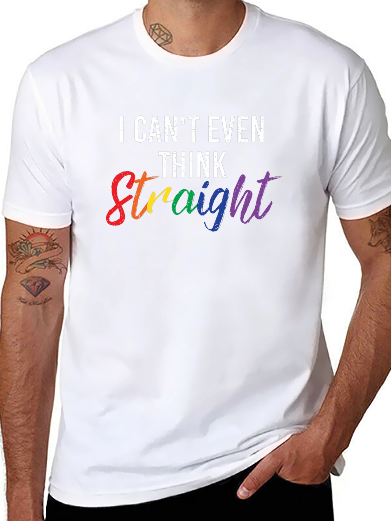 I Cant Even Think Straight Pride T-Shirt