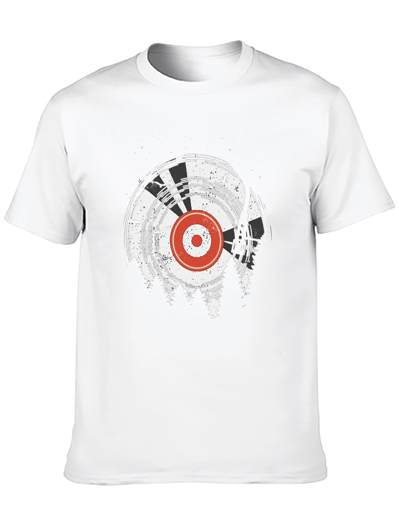 Target & Forest Graphic Tee - Casual Style