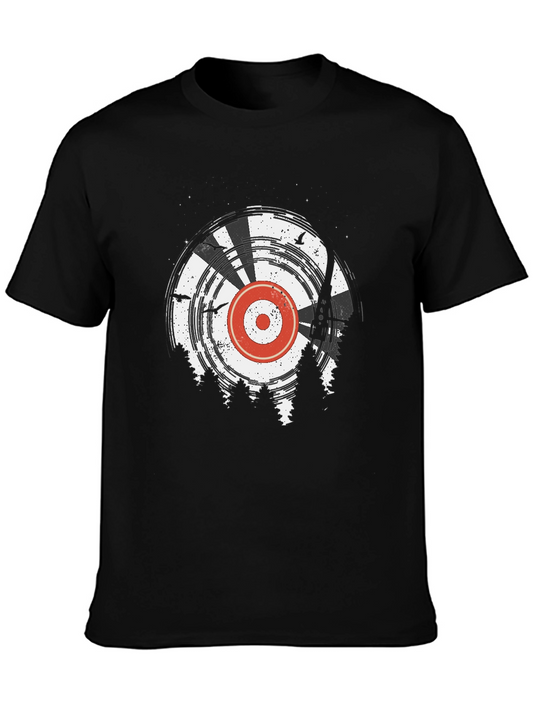Target & Forest Graphic Tee - Casual Style