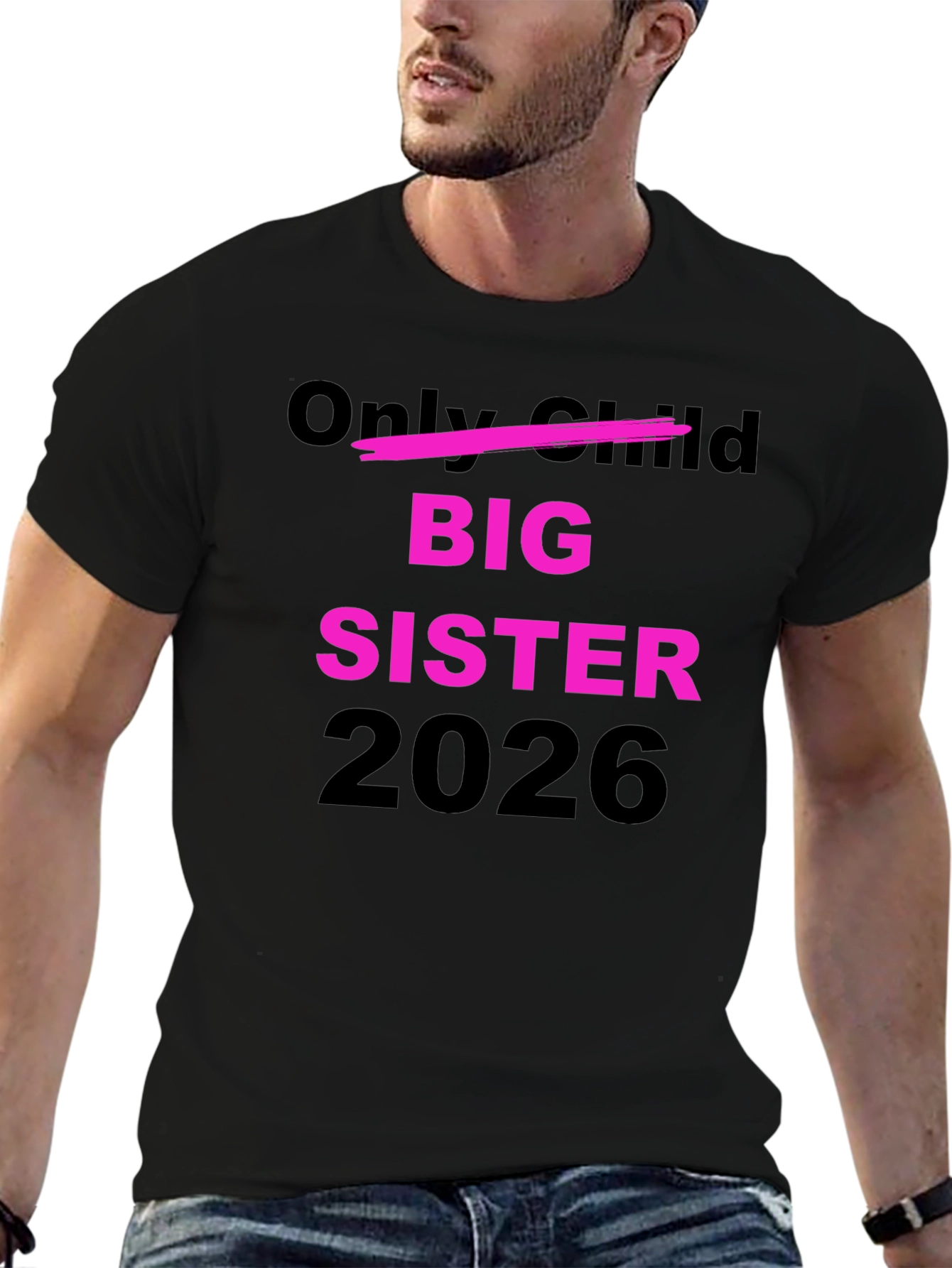 Big Sister 2026 Graphic Tee Shirt