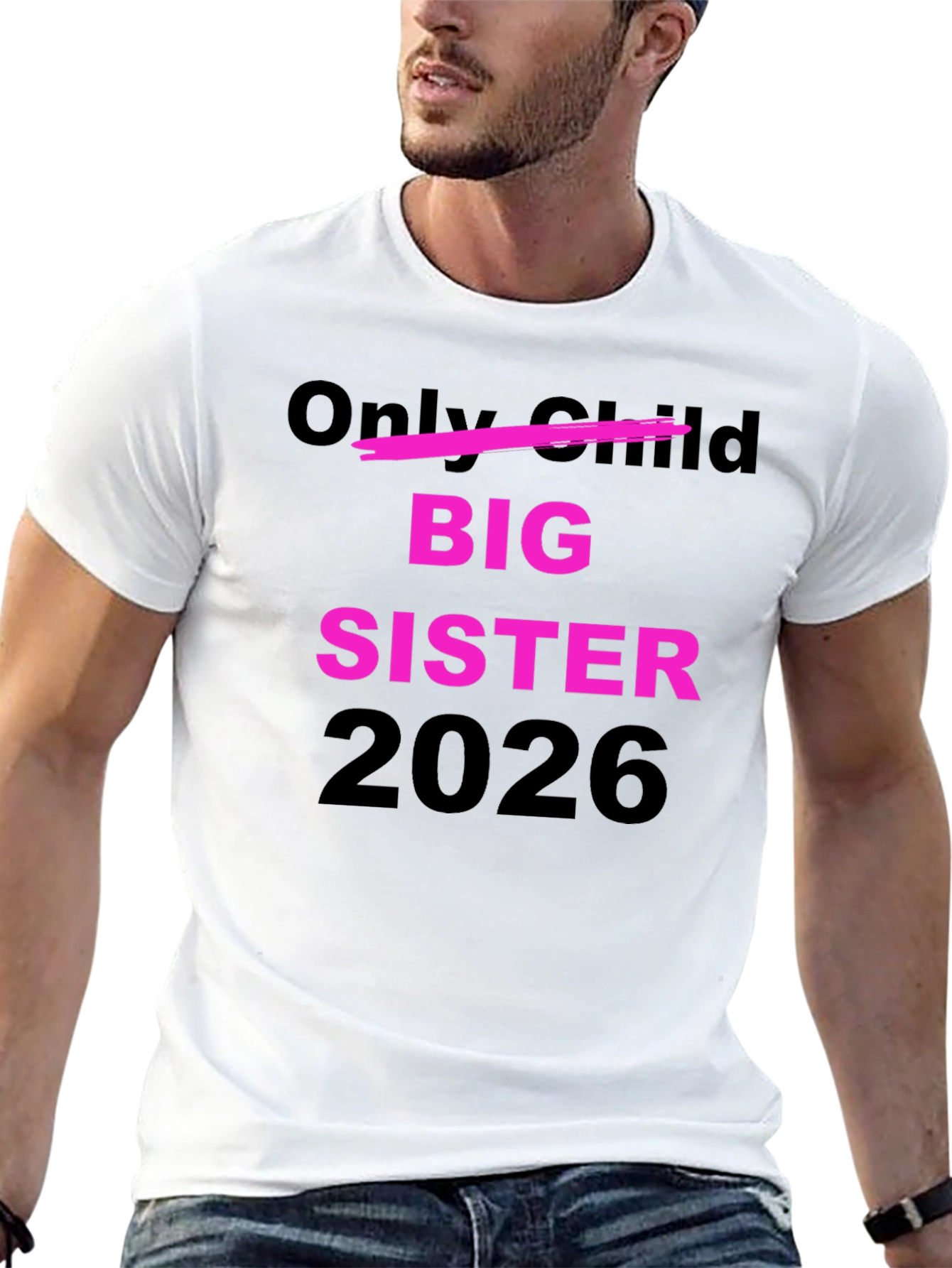 Big Sister 2026 Graphic Tee Shirt