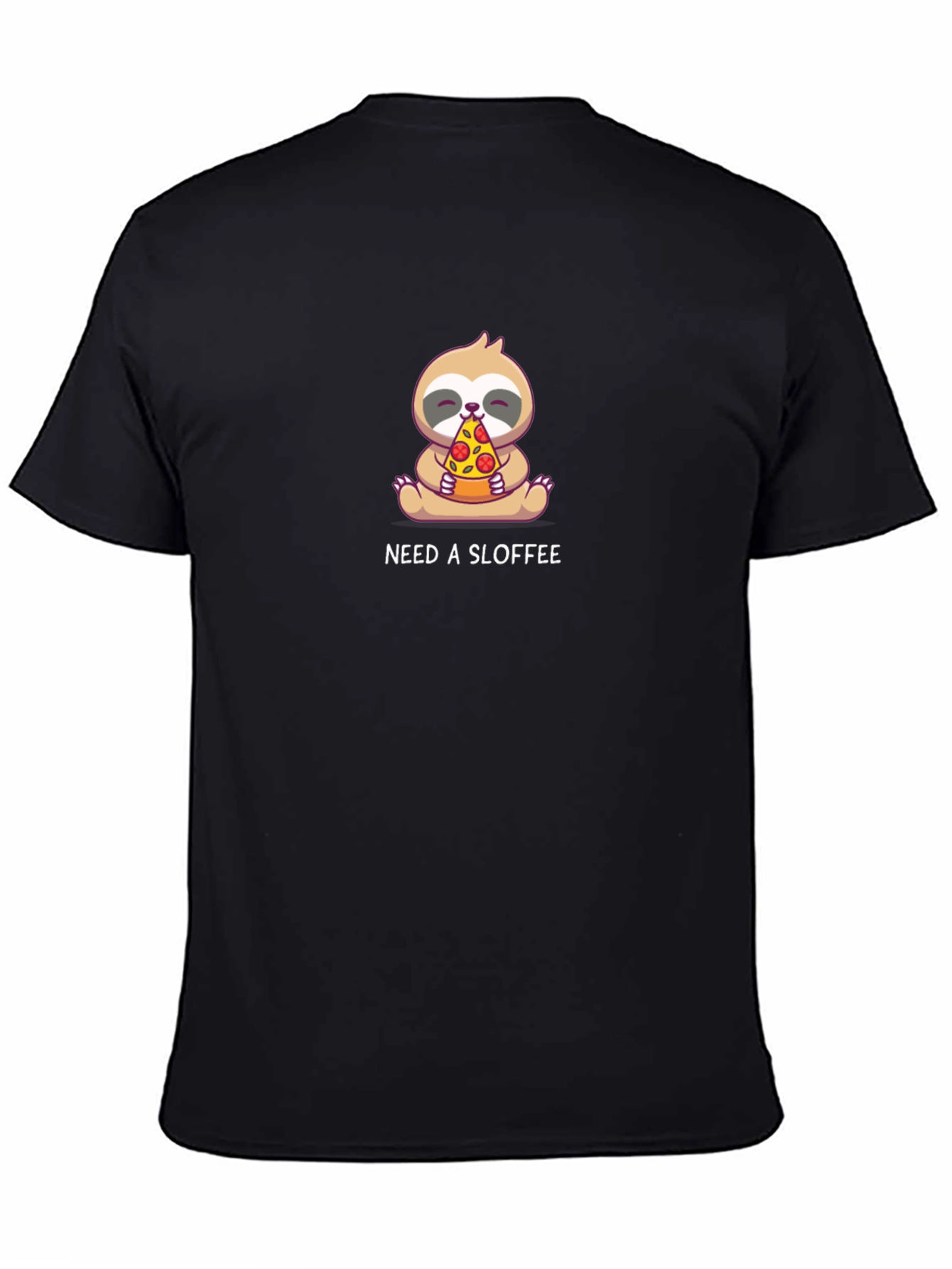 Need a Sloffee Sloth Pizza Graphic Tee