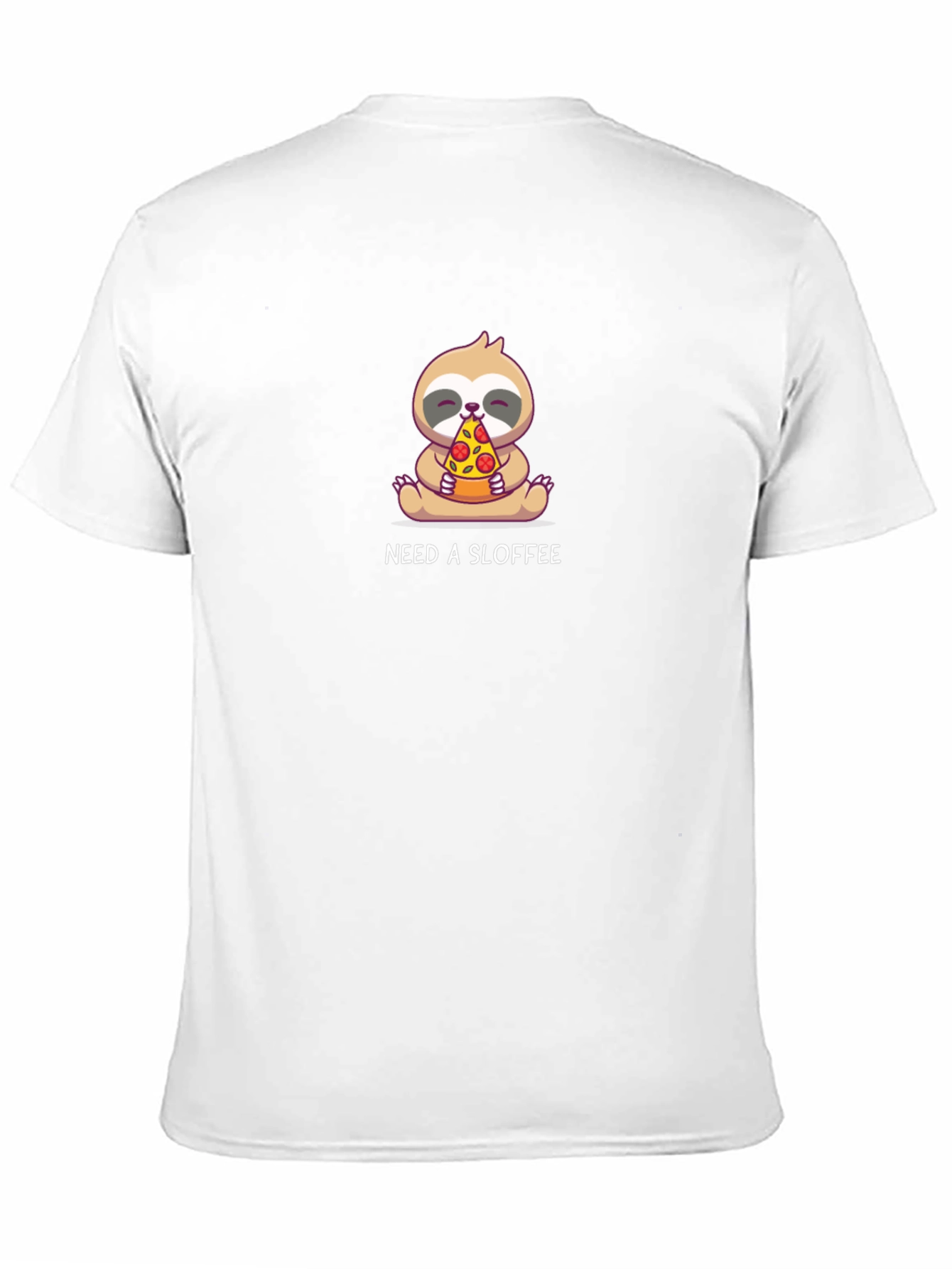 Need a Sloffee Sloth Pizza Graphic Tee