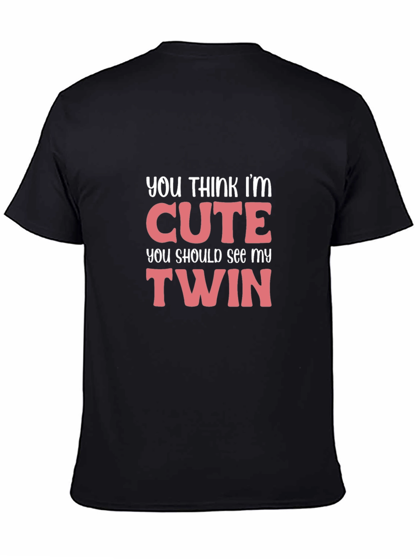 Cute Twin Funny Graphic T-Shirt
