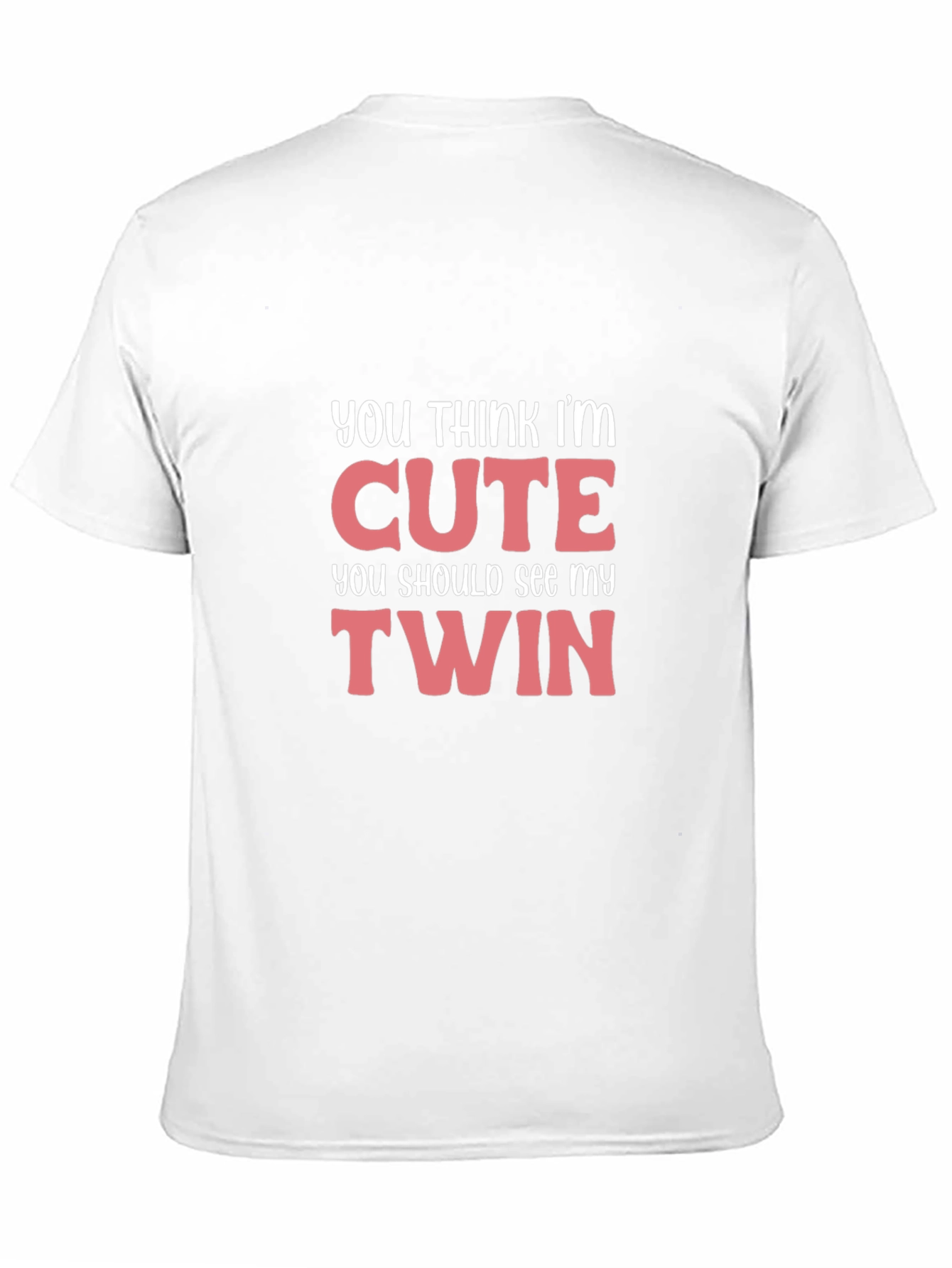 Cute Twin Funny Graphic T-Shirt