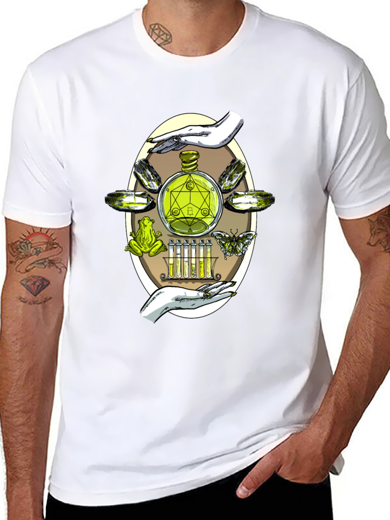 Alchemy Graphic T-Shirt - Science & Magic Tee