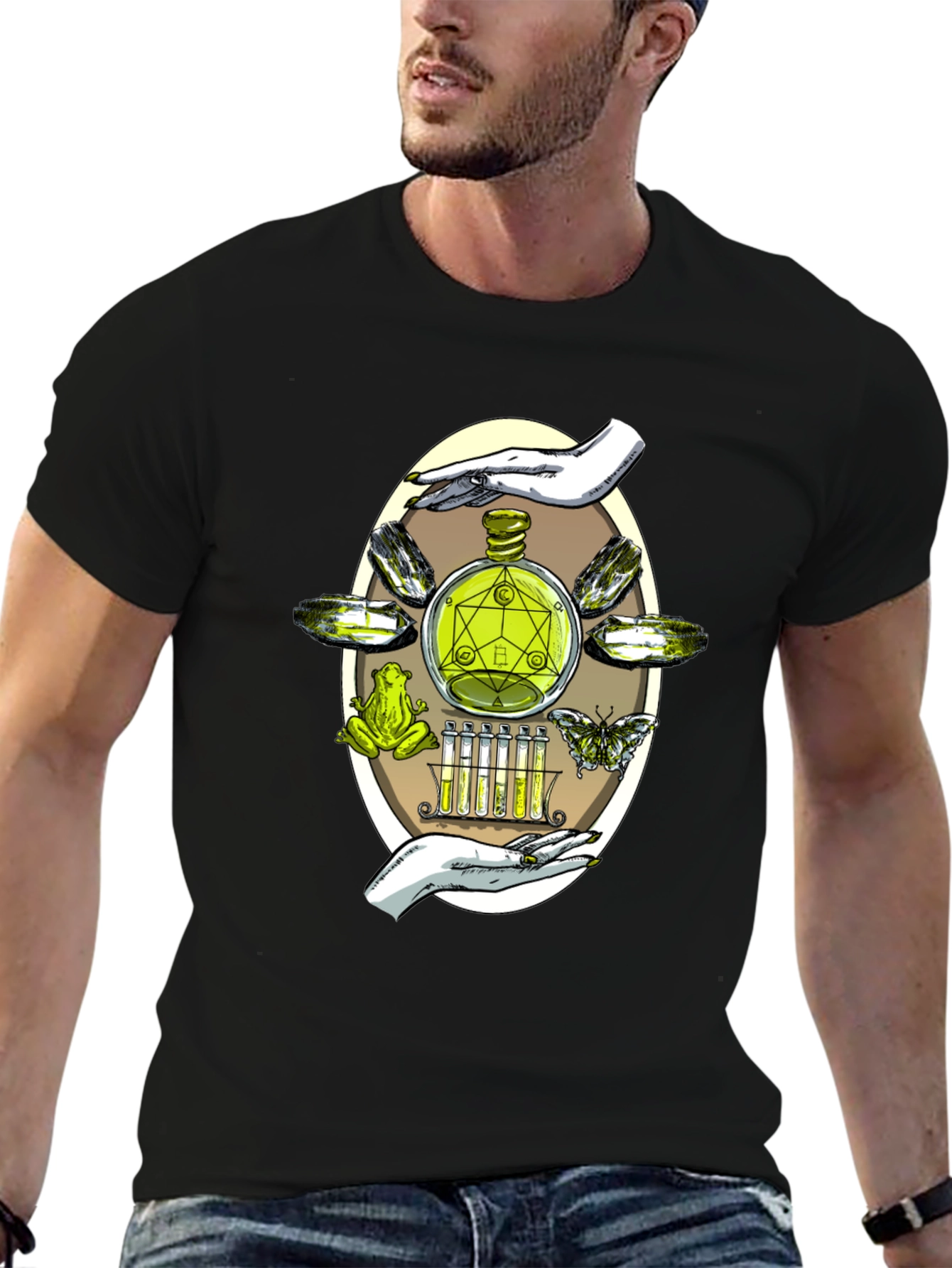 Alchemy Graphic T-Shirt - Science & Magic Tee